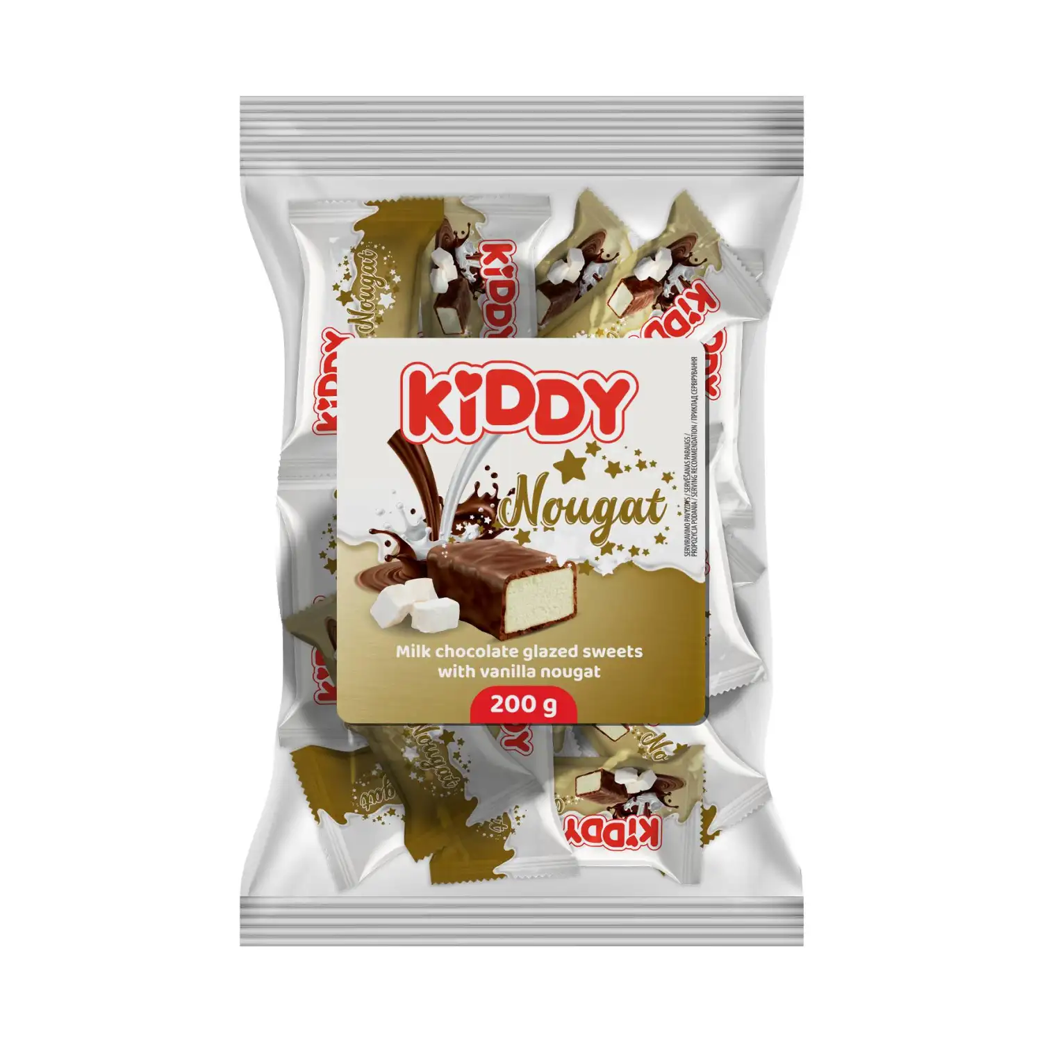 Saldainiai KIDDY NOUGAT, 200 g