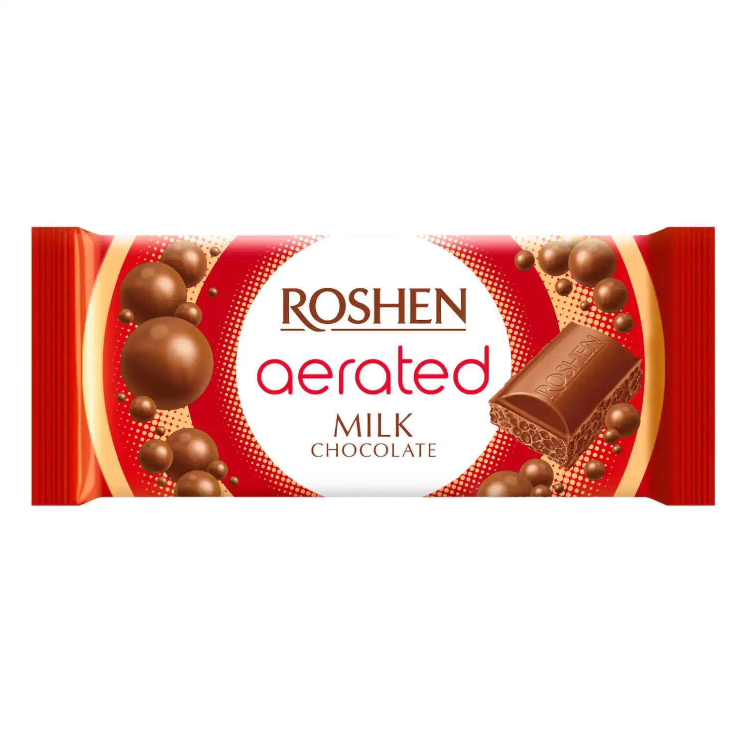Õhuline piimašokolaad Roshen 80g