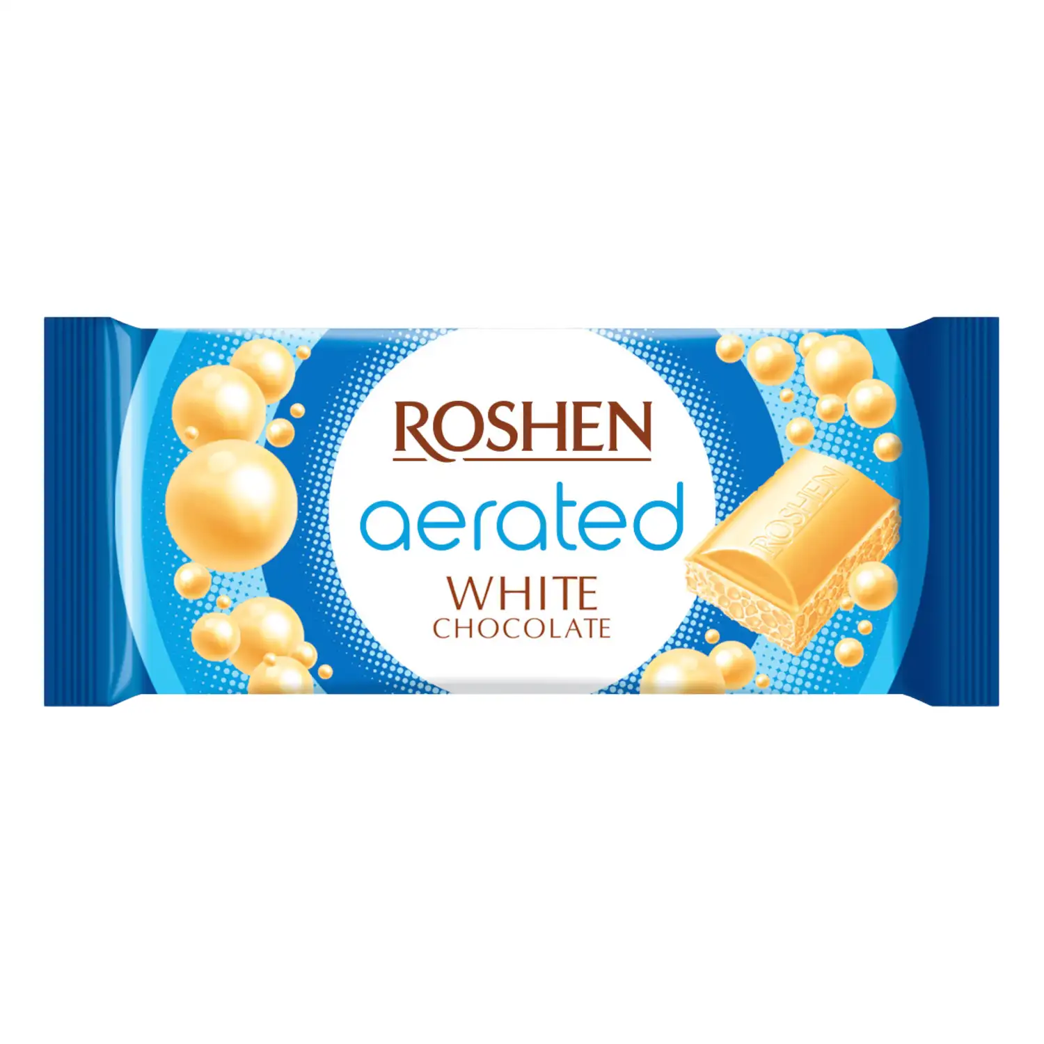 Õhuline valge šokolaad Roshen 80g