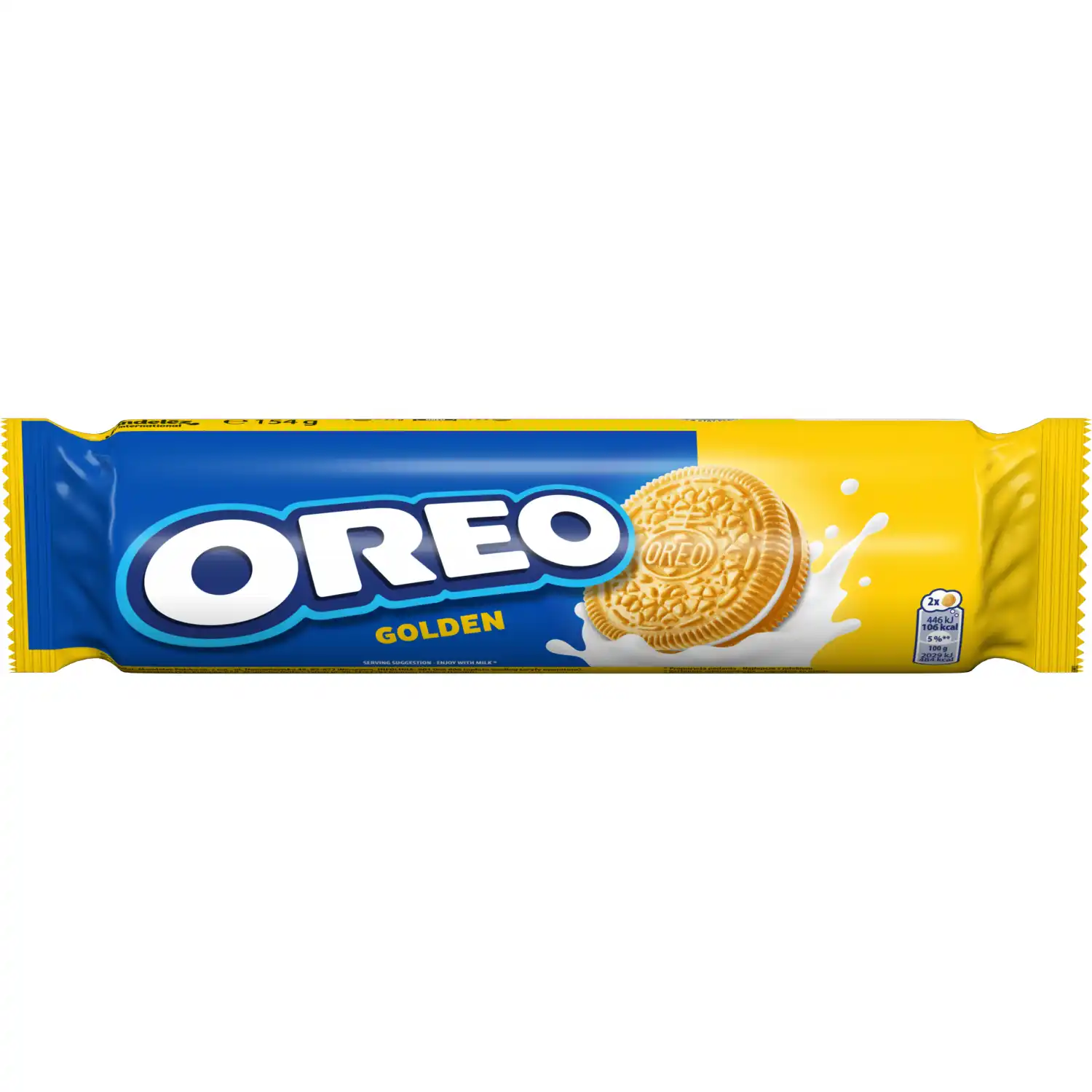 Sausain. su vanil. sk. įd. OREO GOLDEN, 154 g