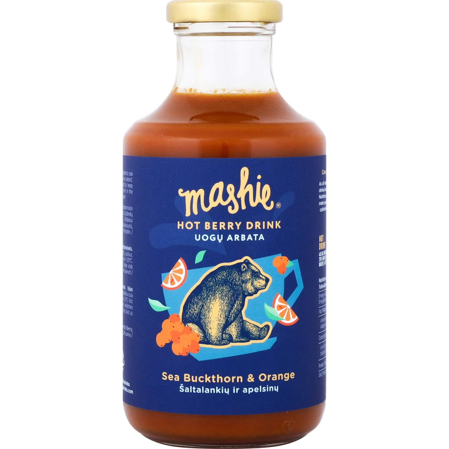 Püree tee valm. astelpaju Mashie 500ml