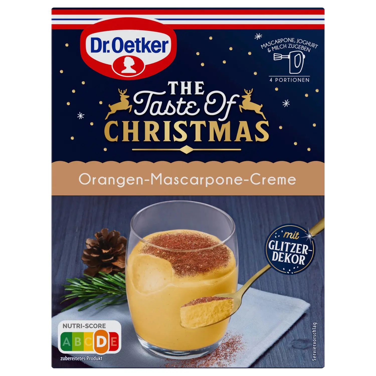 Mišinys apels., maskarp. kr. DR.OETKER, 52 g