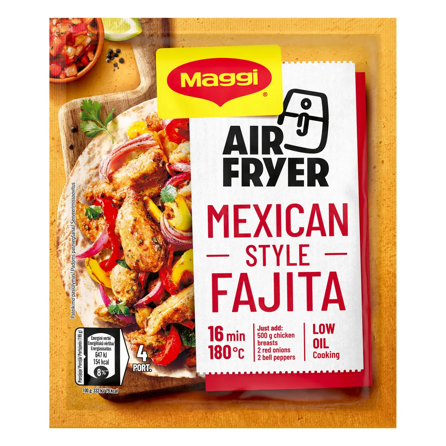 Prieskonių mišinys MAGGI WRAP IT FAJITA, 27 g