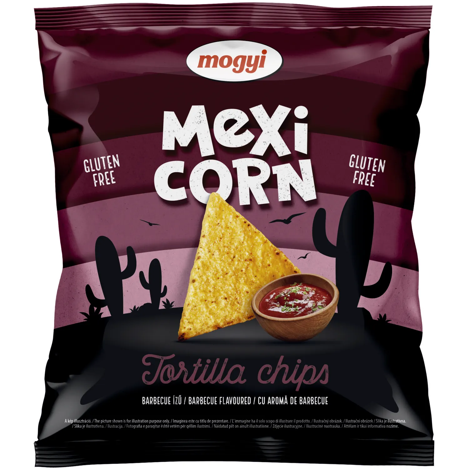 BBQ sk. traškučiai MEX. TORTILLA CHIPS, 90 g