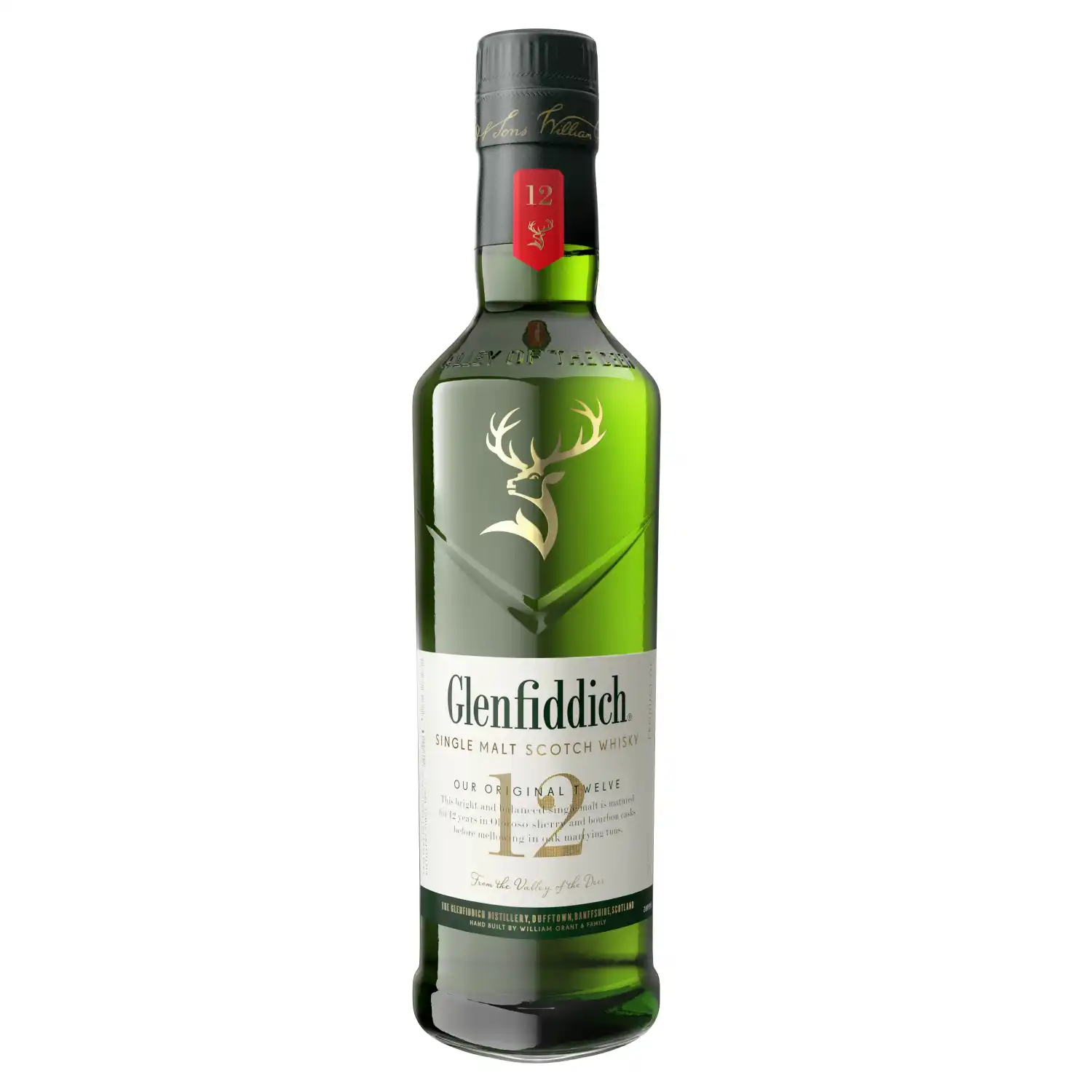 Viskijs Glenfiddich Single Malt 12YO 40% 0,5l