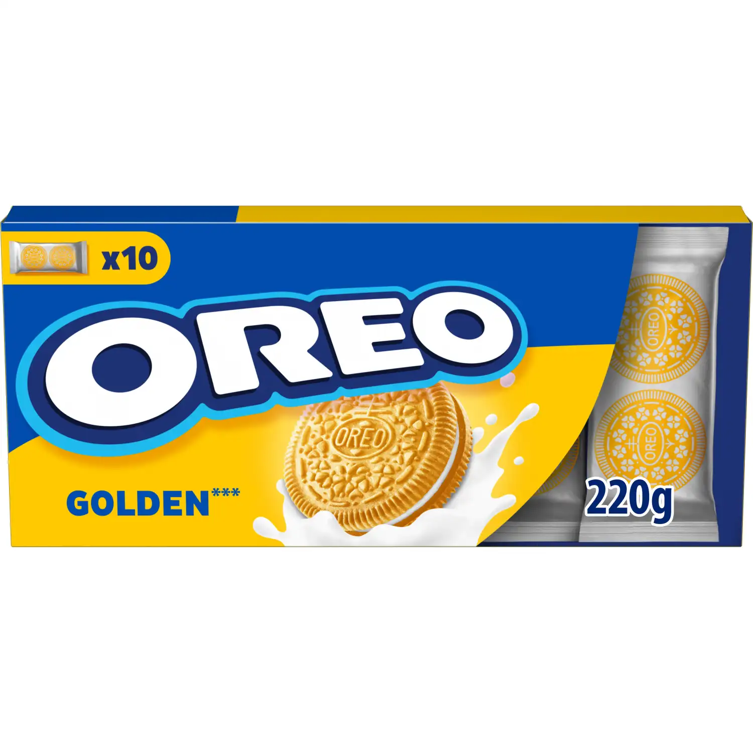 Küpsised Oreo Golden 10x22g