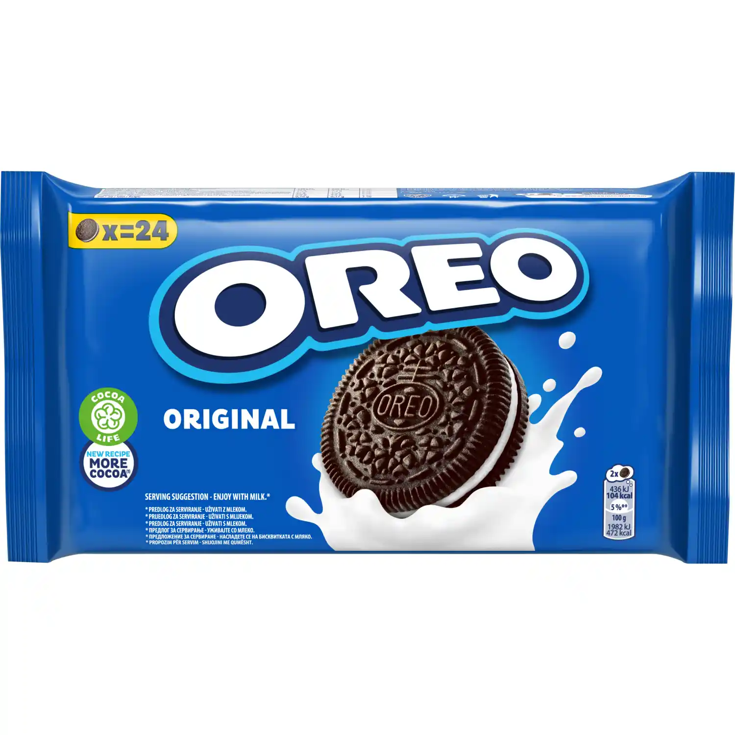 Kakaoküpsised Oreo Classic 264g