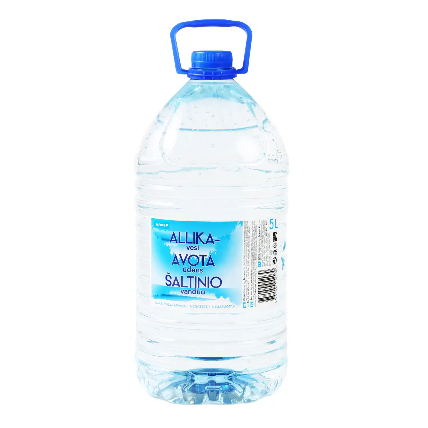 Avota ūdens Rimi negāzēts 5l