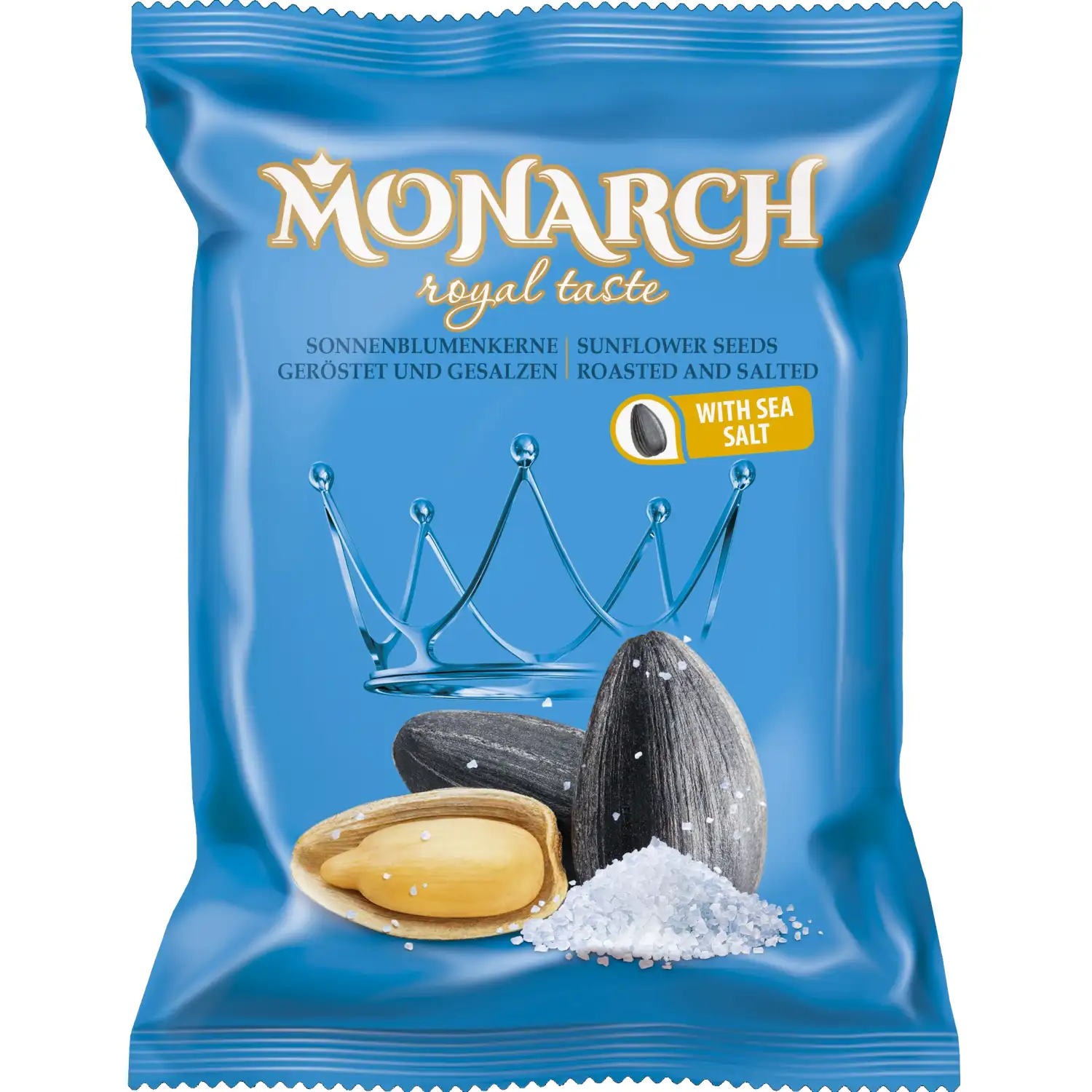 Skrud., sūd. saulėgrąžų sėklos MONARCH, 100 g