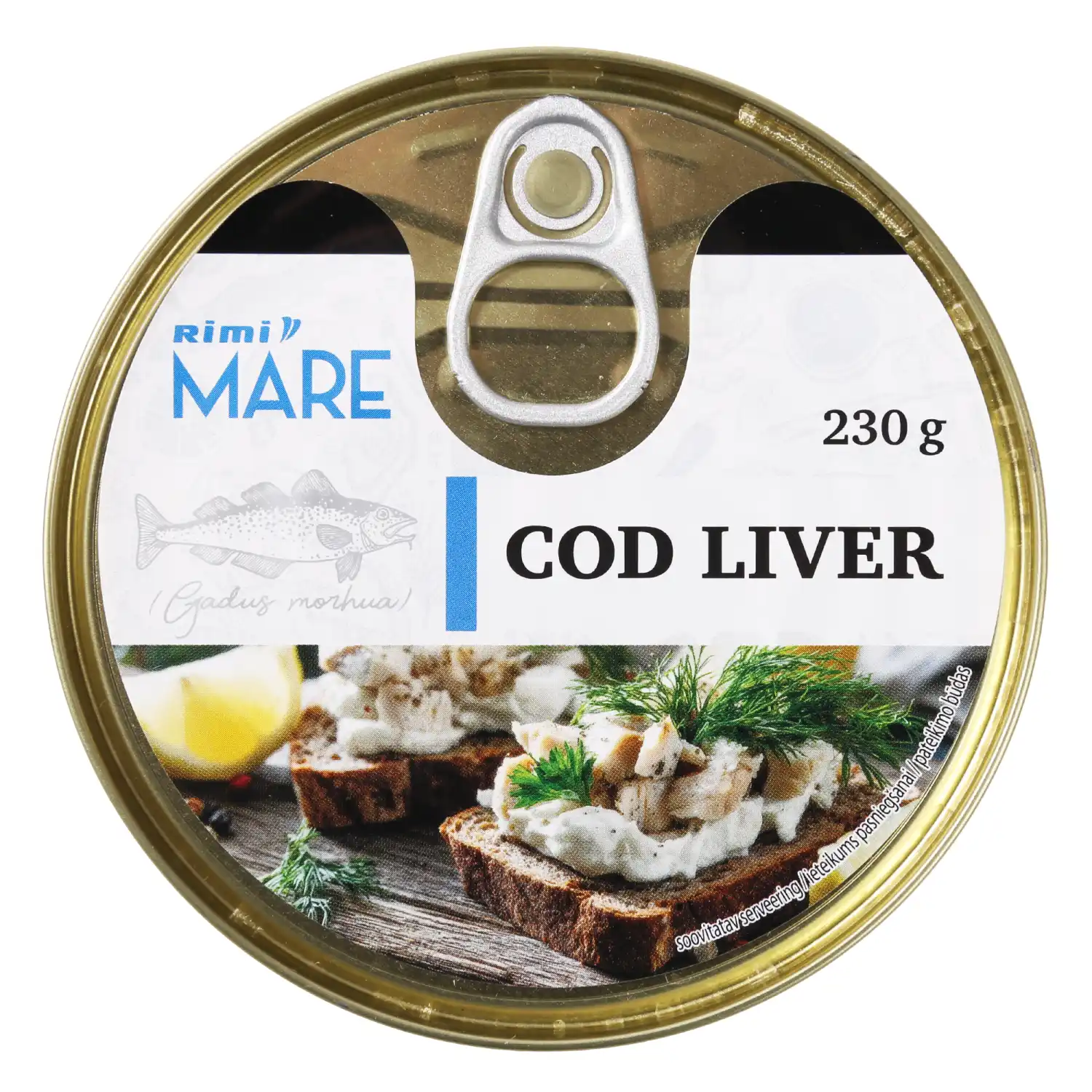 Tursamaks omas õlis Rimi Mare 230g