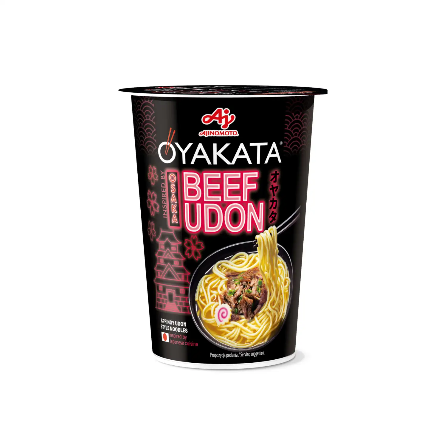 Jaut. sk. Udon makaronų sriuba OYAKATA, 69,5g