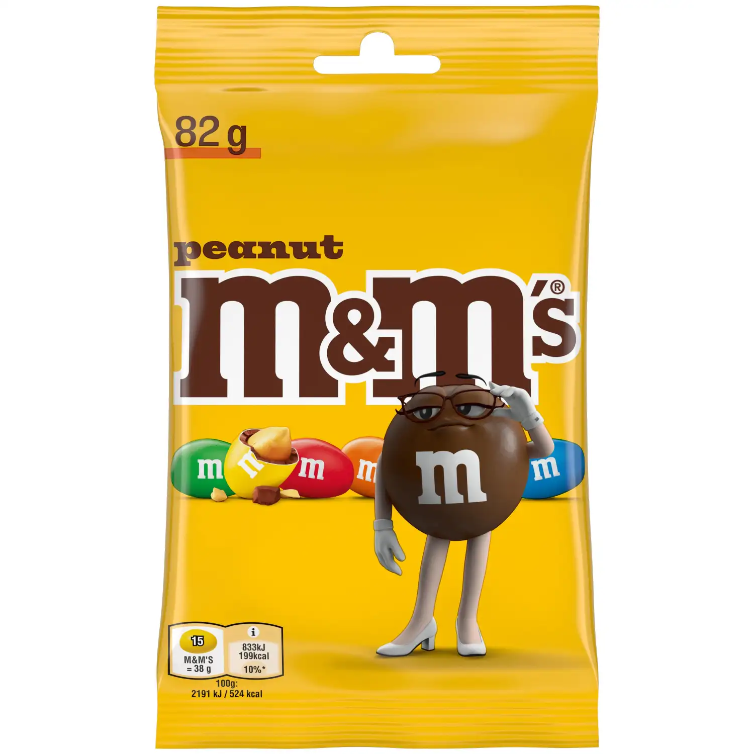 Dražeed maapähkli M&M's 82g