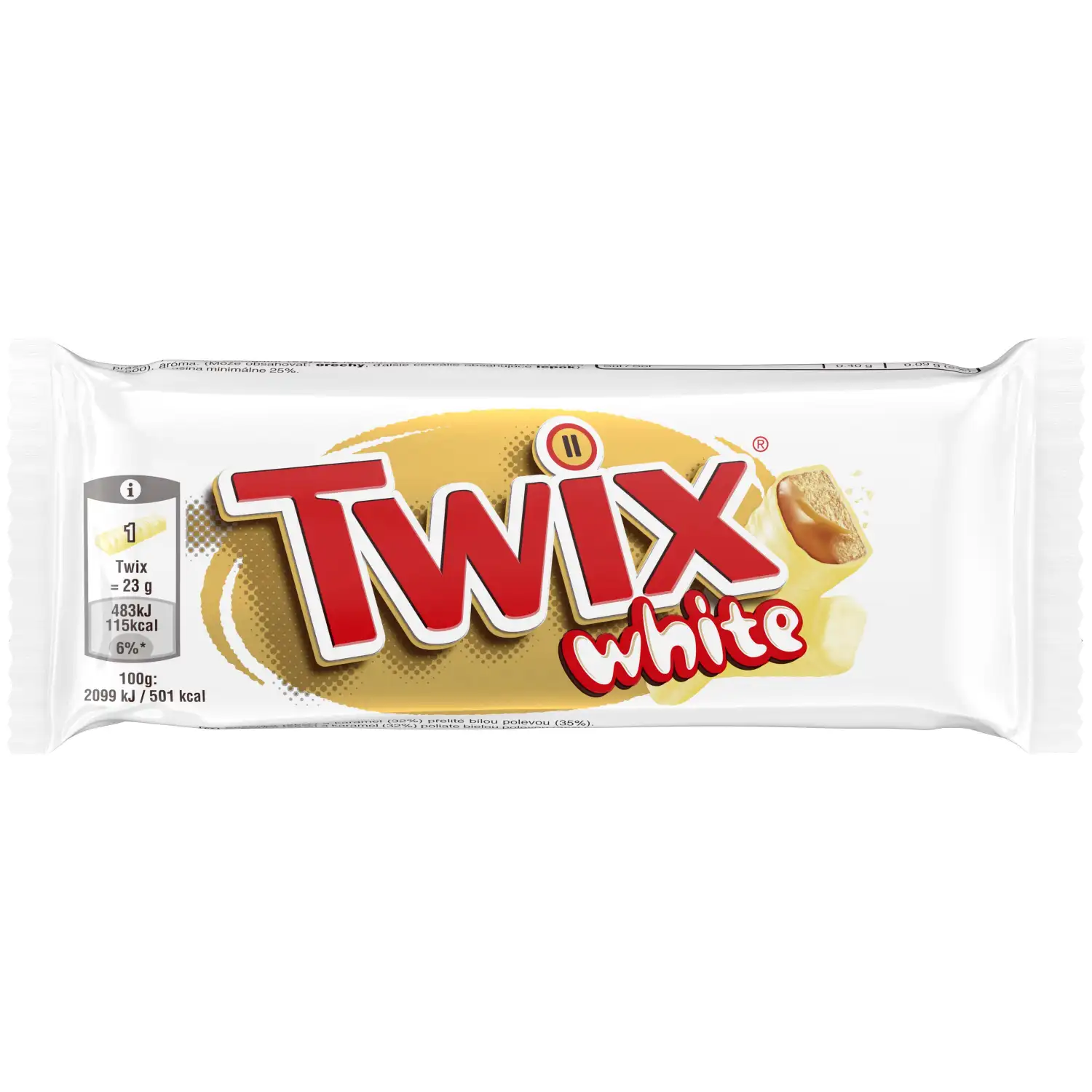 Šokolaadibatoon Twix White 2x23g