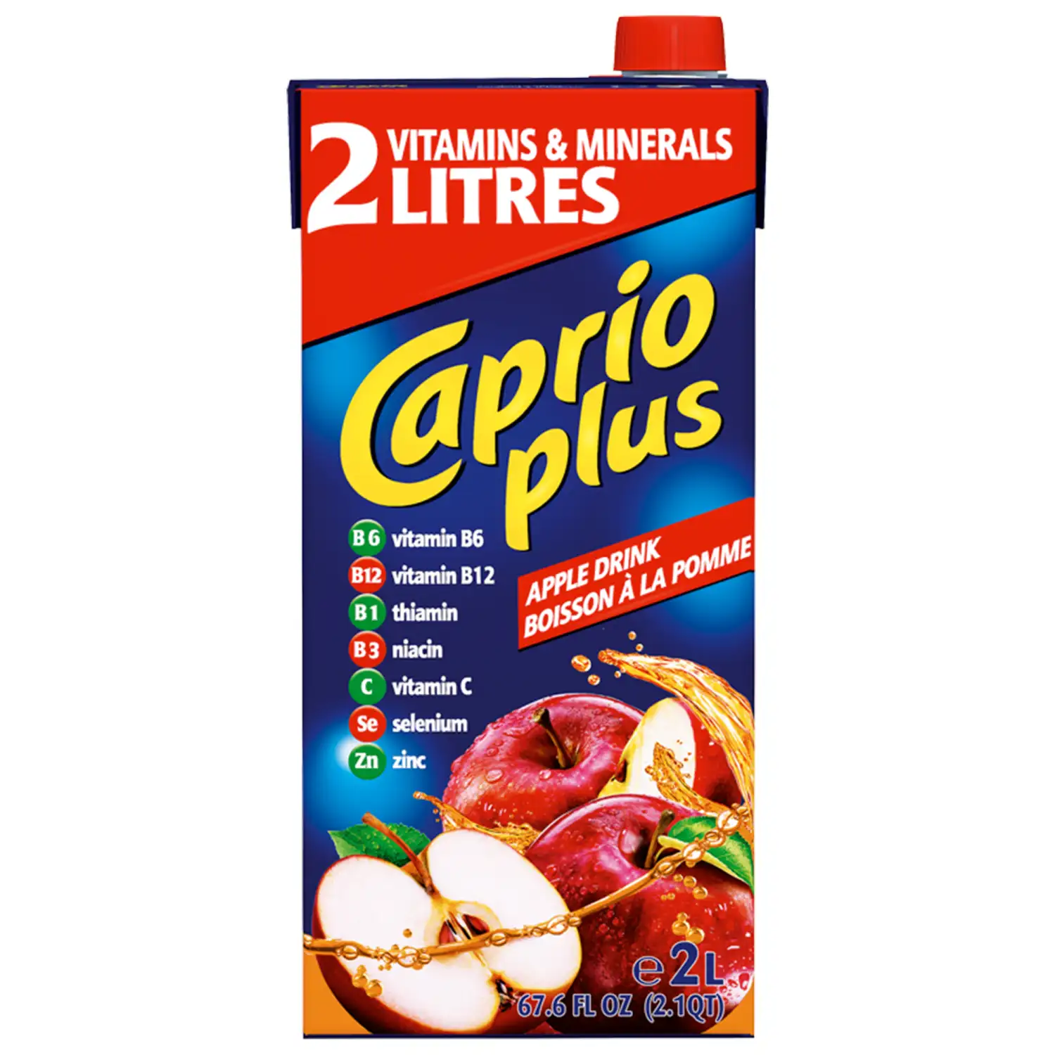 Obuolių gėrimas CAPRIO, 2 l