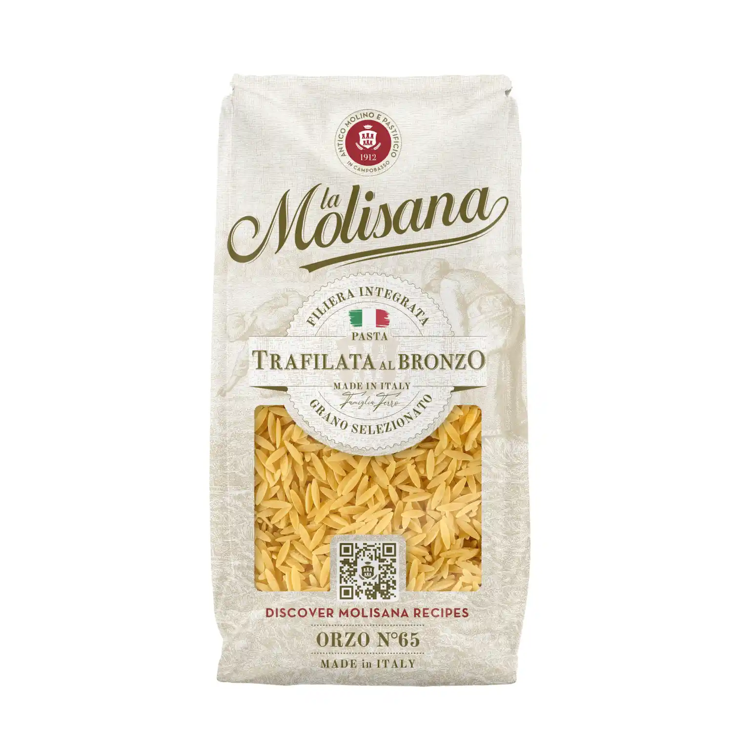 Makaronai LA MOLISANA 65 ORZO, 500 g
