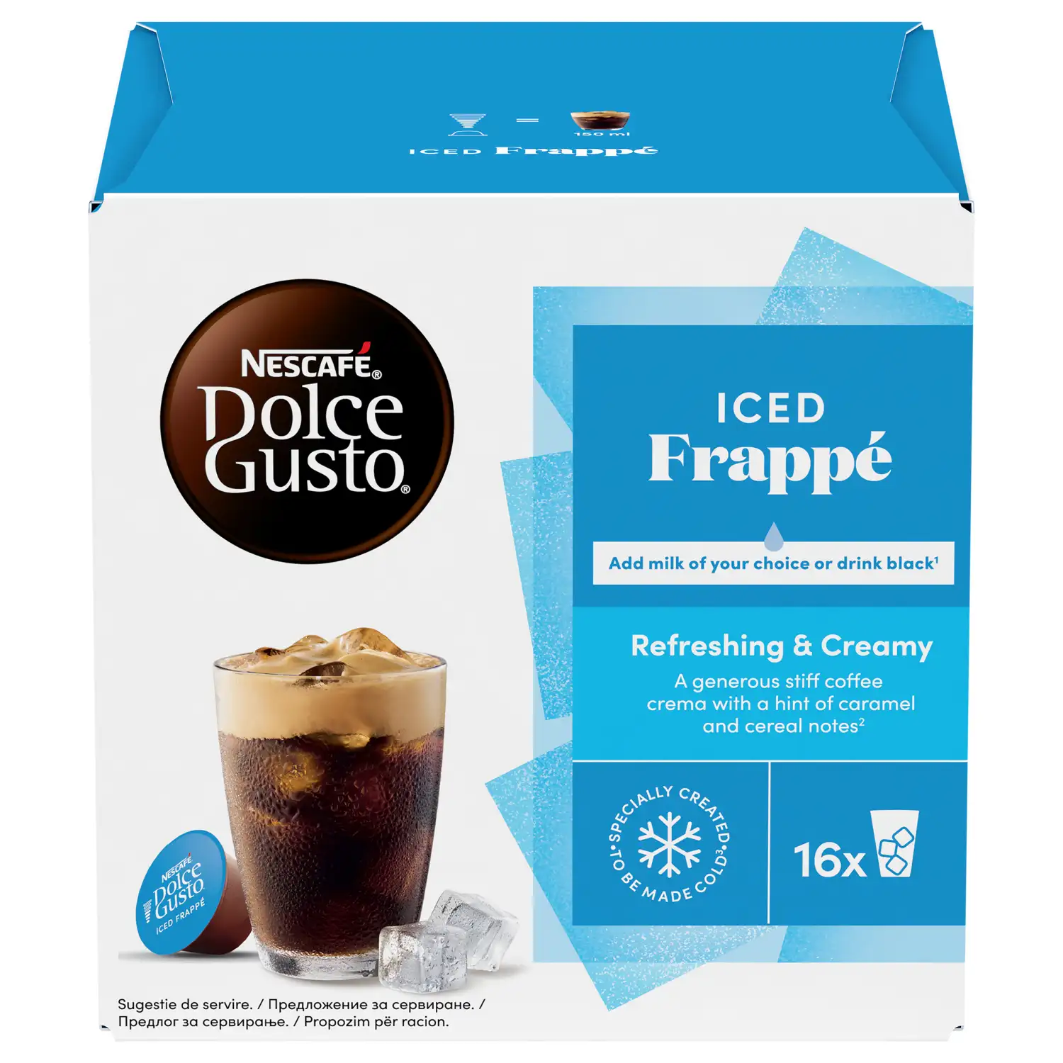 Kohvikapslid Dolce Gusto Iced Frappe 16tk