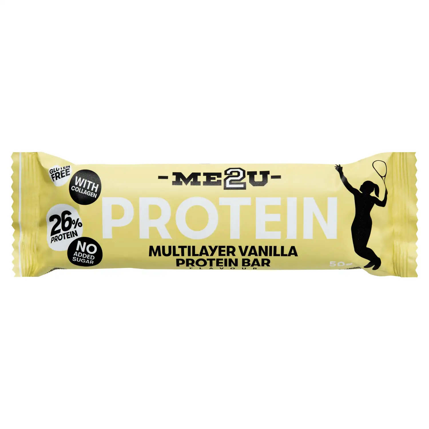 Balt. batonėlis MULTILAYER VANILLA ME2U, 50 g