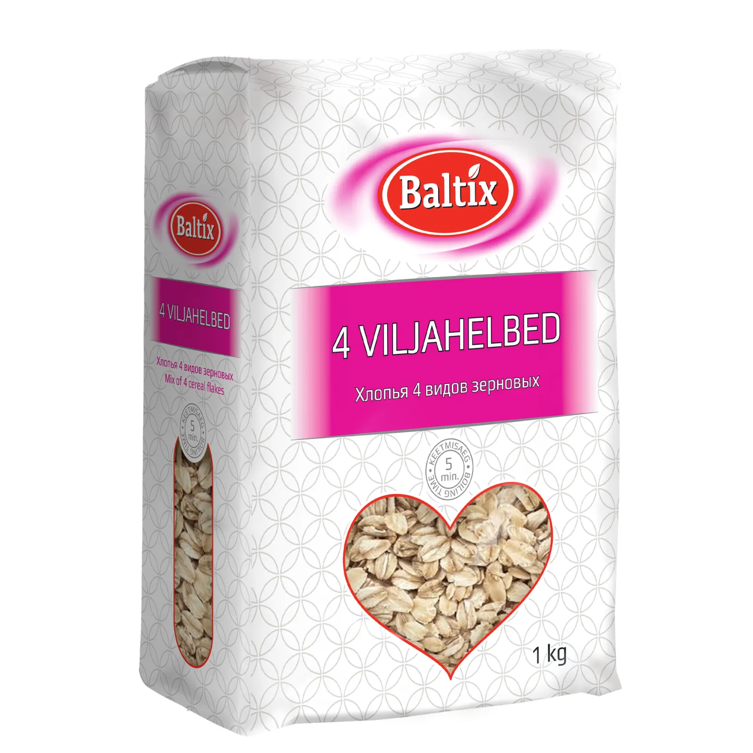 Neljaviljahelbed Baltix 1kg