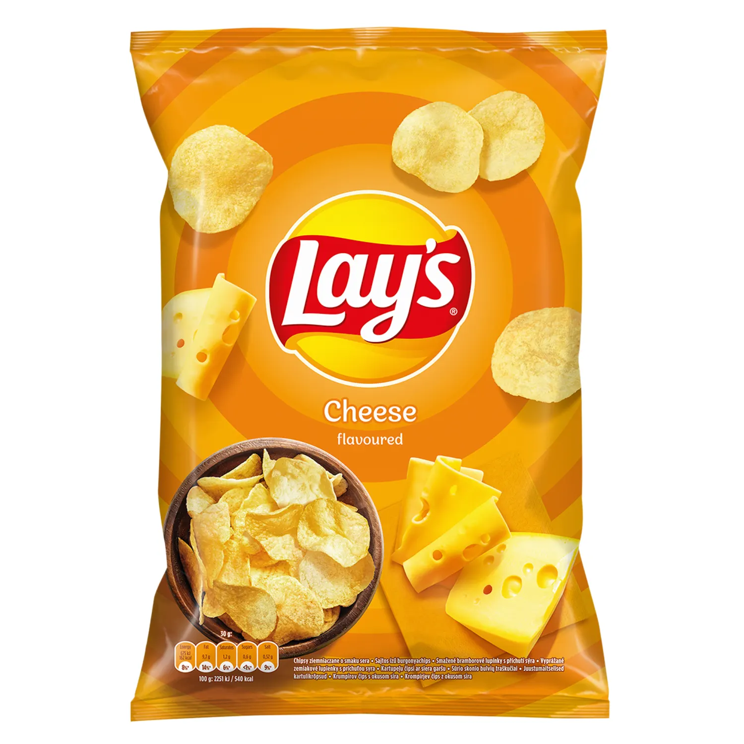 Sūrio skonio bulvių traškučiai LAYS, 180 g