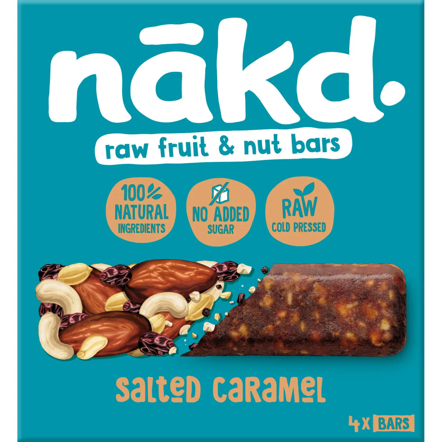 Batoonid puuvilja-pähkli soolakar. Nakd 4x35g