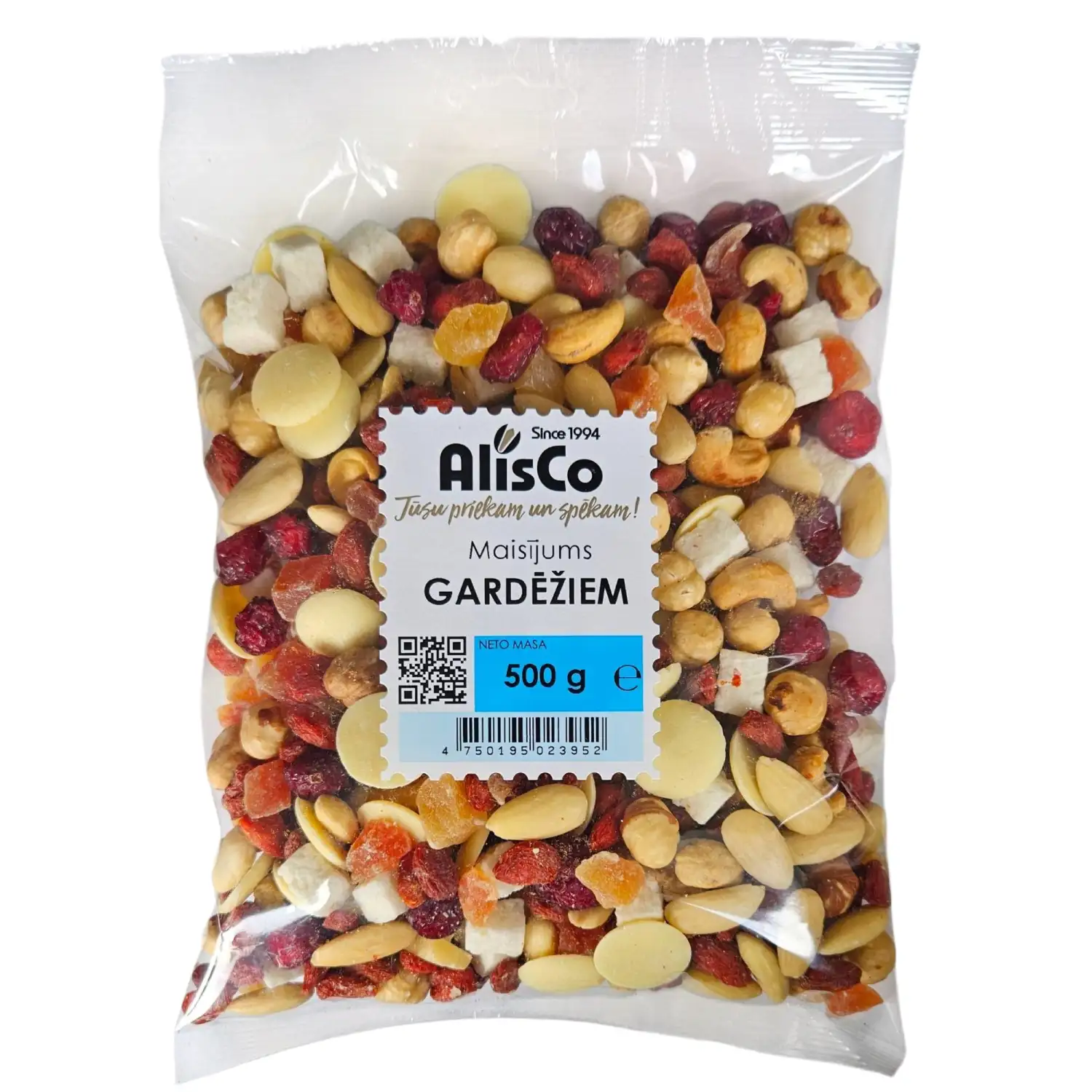 Žāv.augļu,riekstu mais.Alis Co Gardēžiem 500g