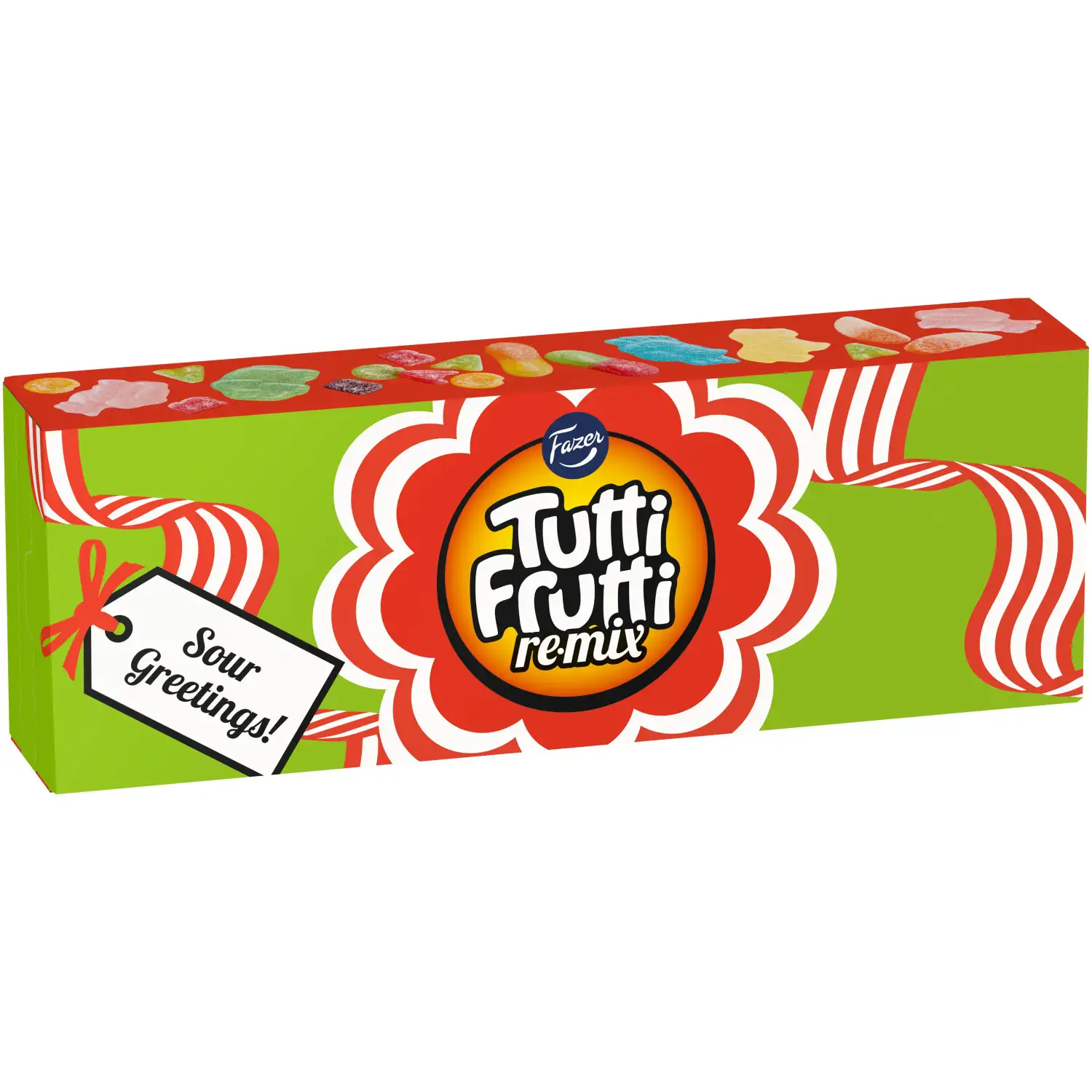 Kommik. Remix Sour Greet. Tutti Frutti 450g
