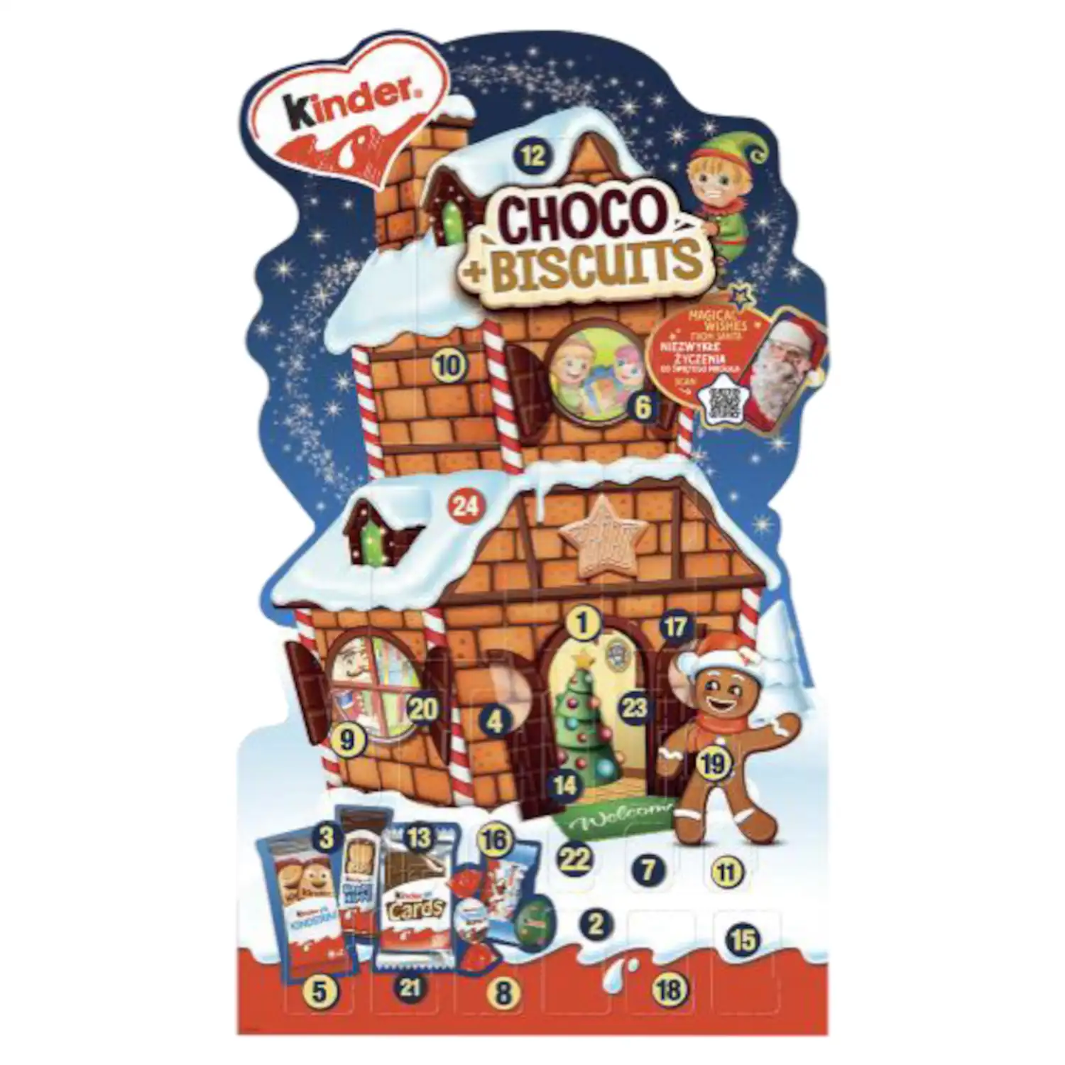 Advendikalender Kinder 218g