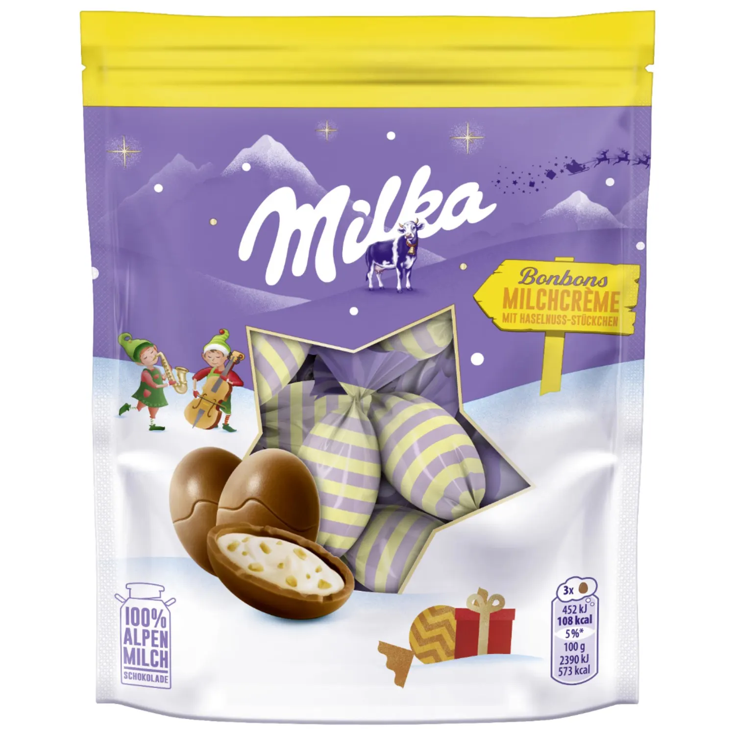 P.šok piimatäid ja sarap.päh. tük. Milka 86g