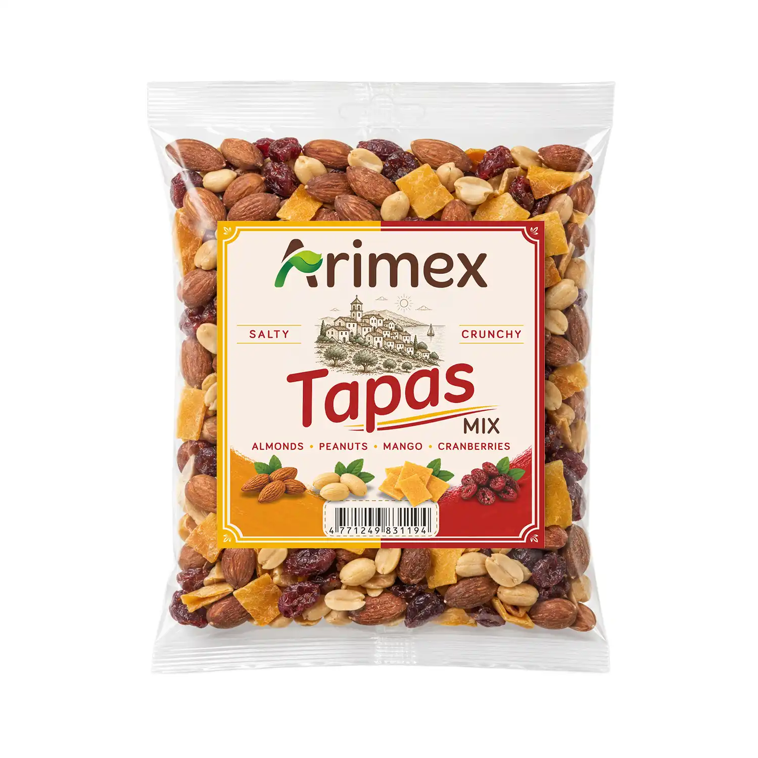 Riekstu, augļu maisījums Arimex Tapas 500g