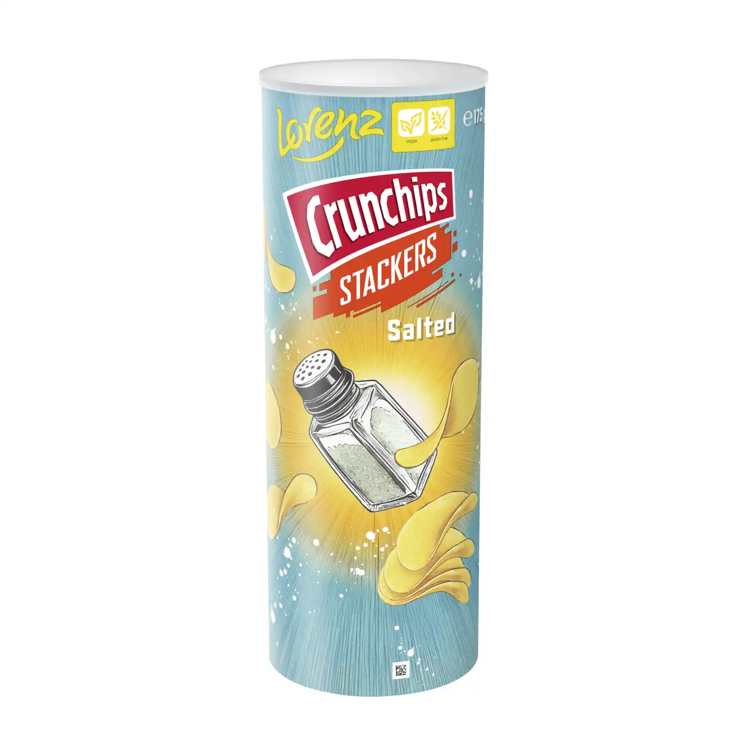 Kartupeļu čipsi Lorenz ar sāli 175g