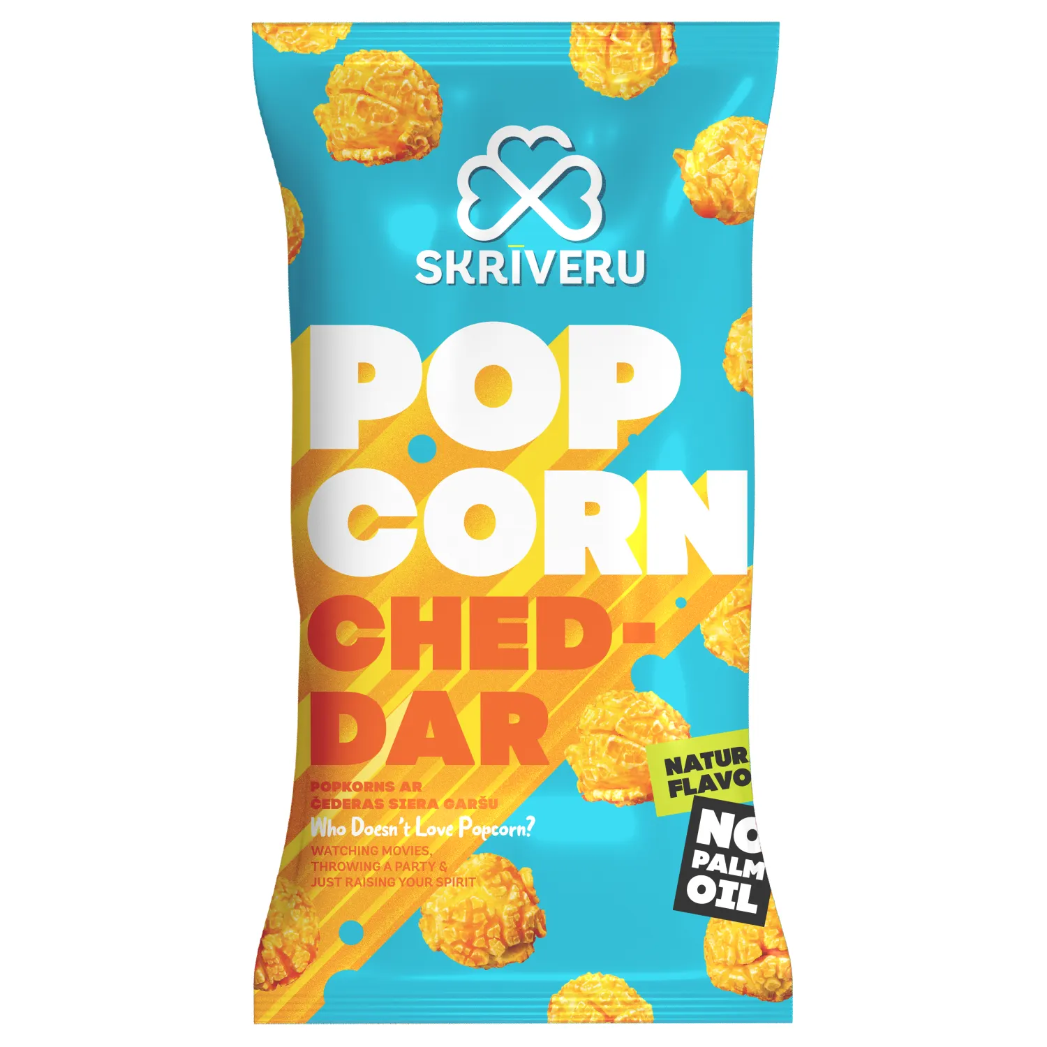 Pop. Skrīveru saldumi čedaras siera garša 50g