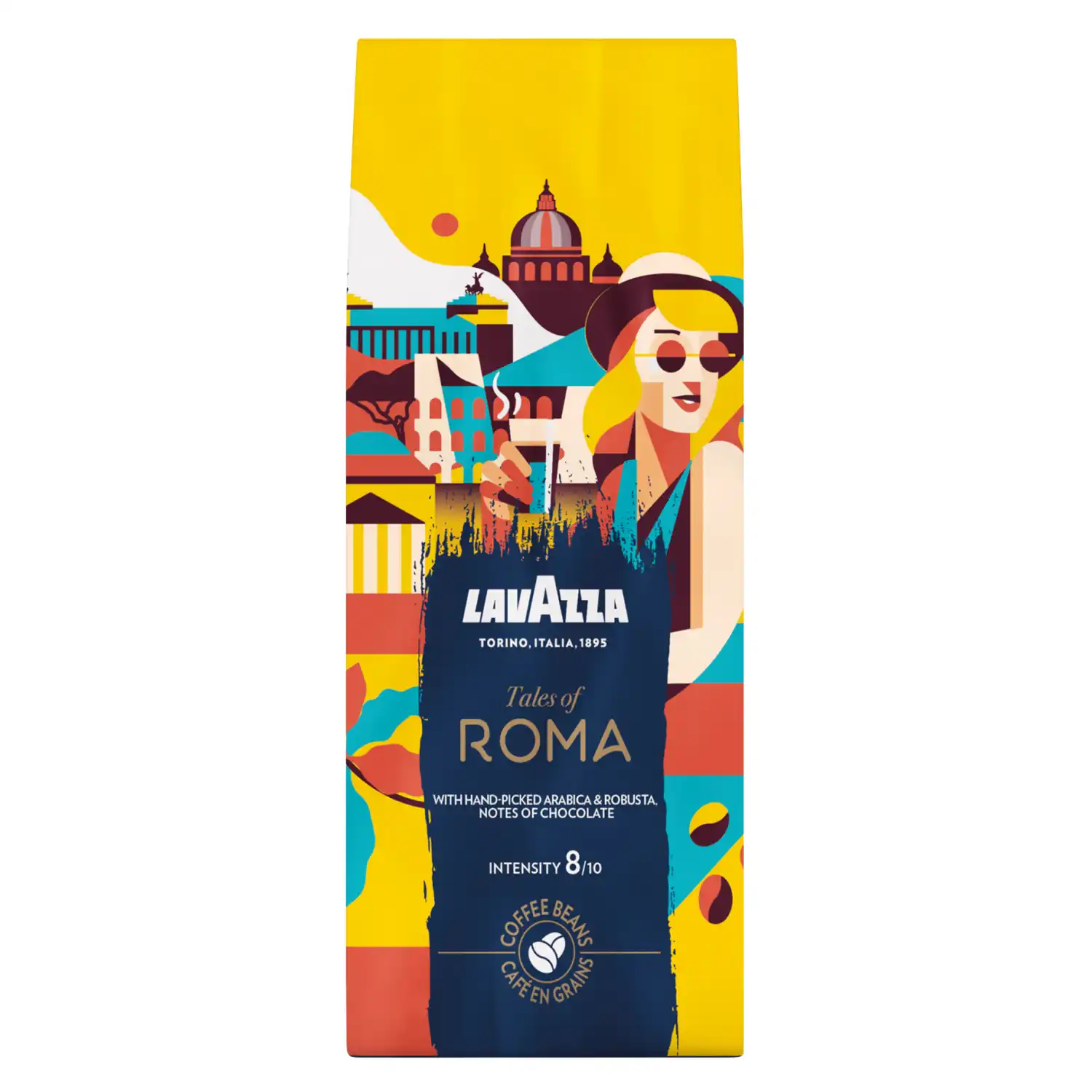 Kavos pupelės LAVAZZA TALES OF ROMA, 450 g