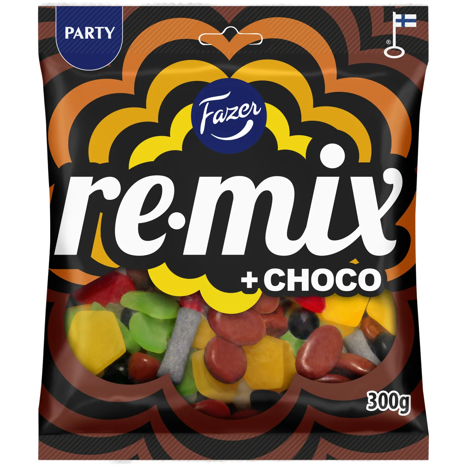 Kompvekid Remix Choco Fazer 300g