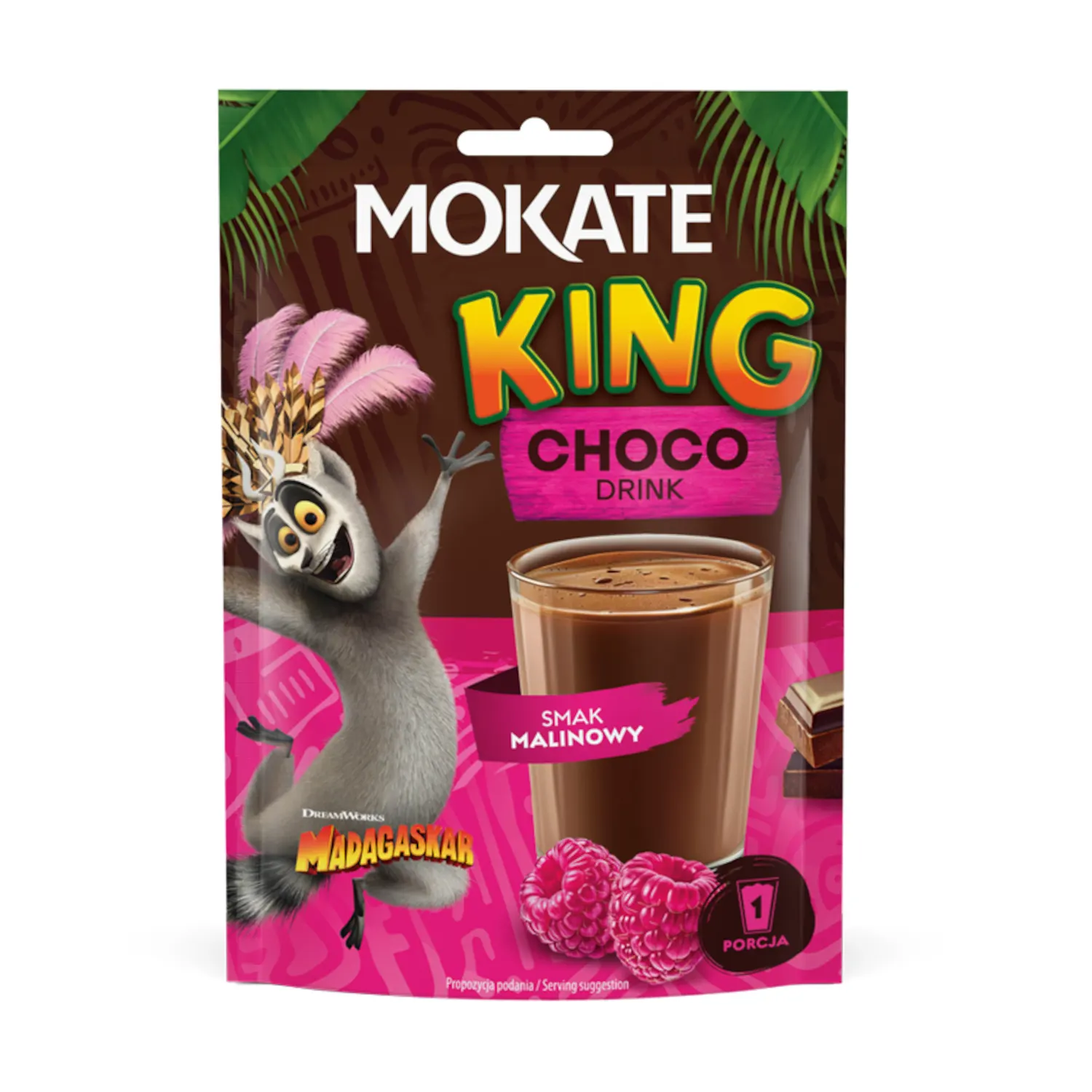 Šķ. šoko. dzēr. Mokate King ar aveņu ga. 27g