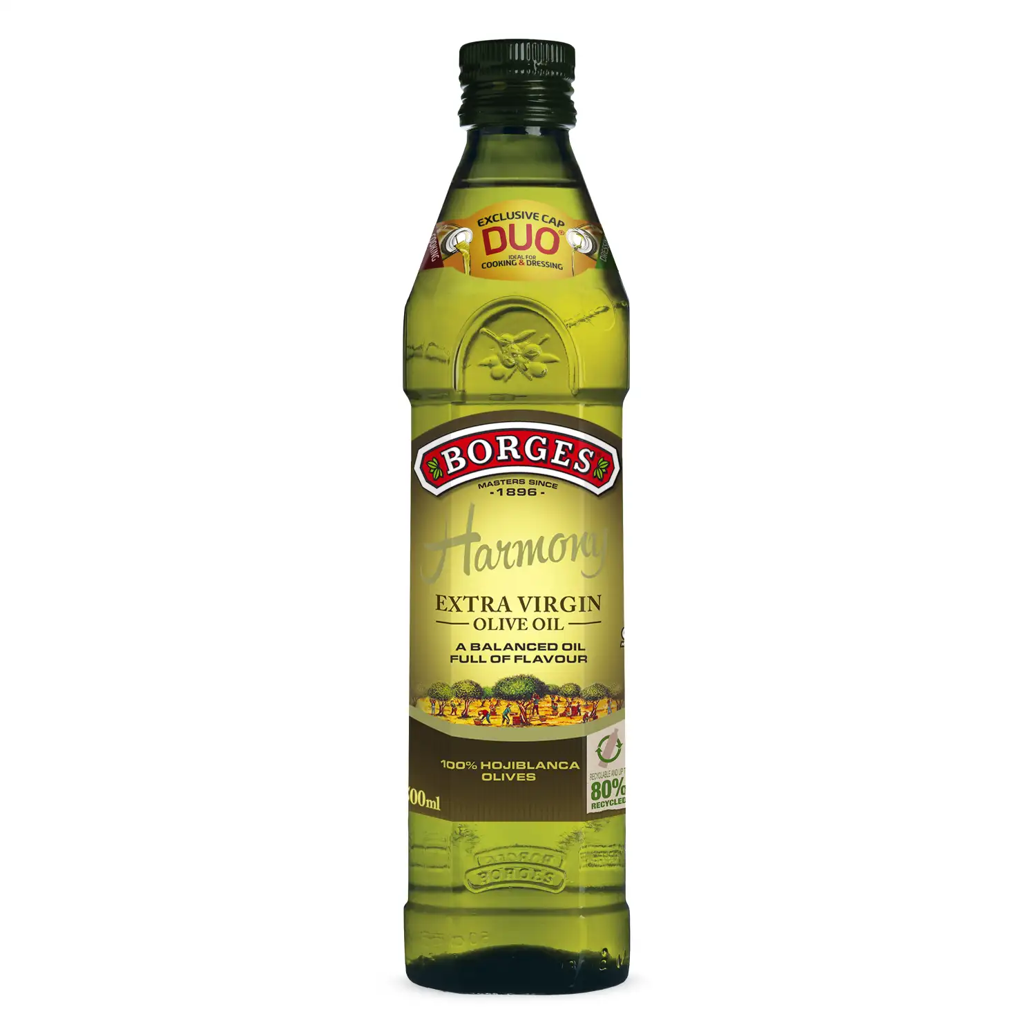 Ekstra-väärisoliiviõli Harmony Borges 0,5l