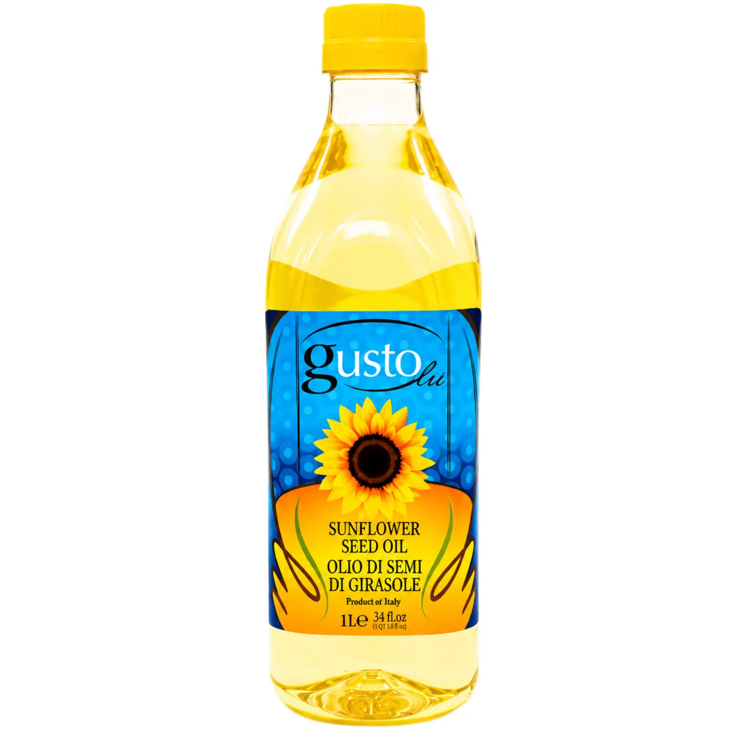 Saulėgrąžų aliejus GUSTOLU, 1 l