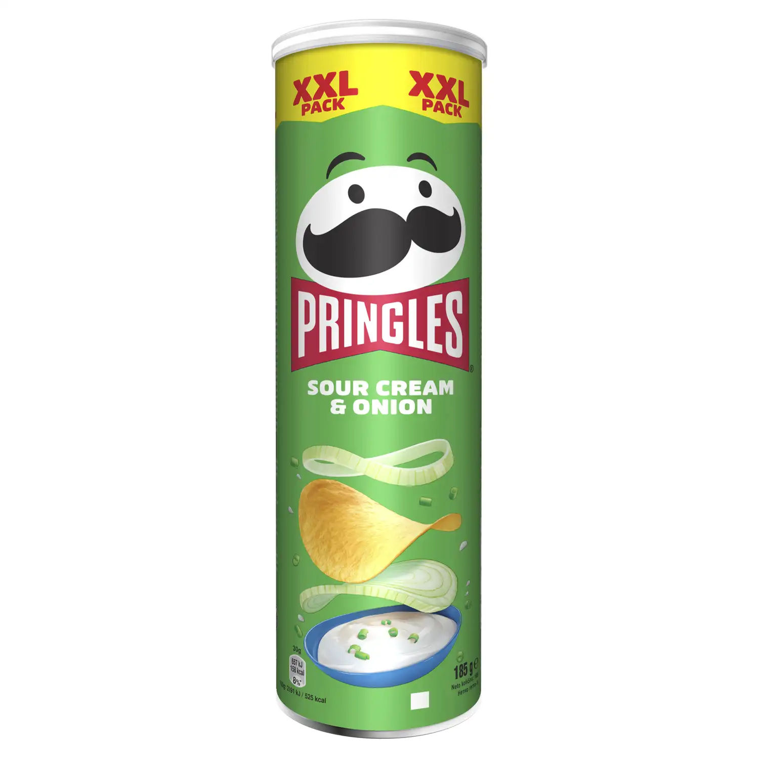 Užkandis PRINGLES SOUR CREAM &ONION, 185 g