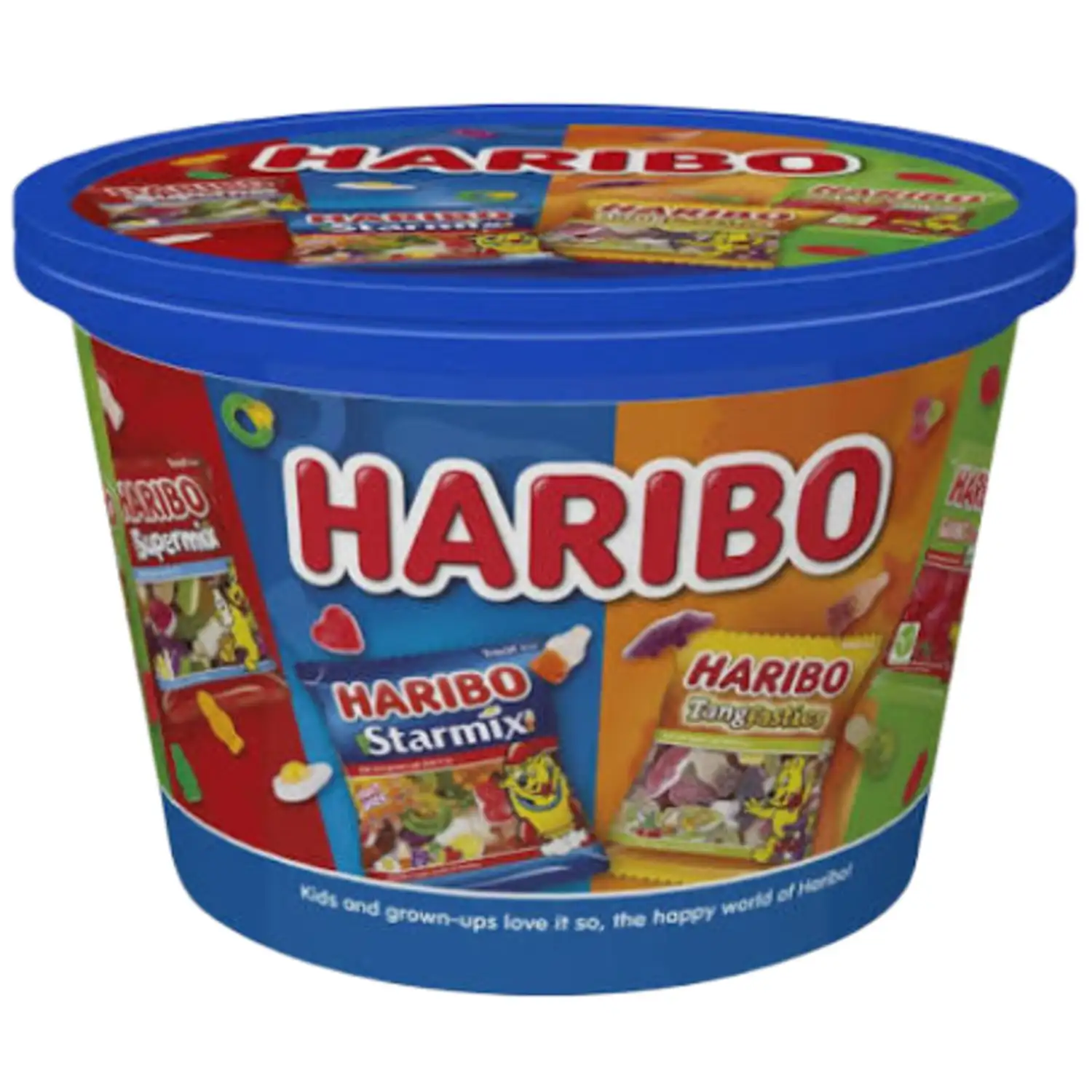 Saldainių rinkinys HARIBO kibirėlyje, 600 g