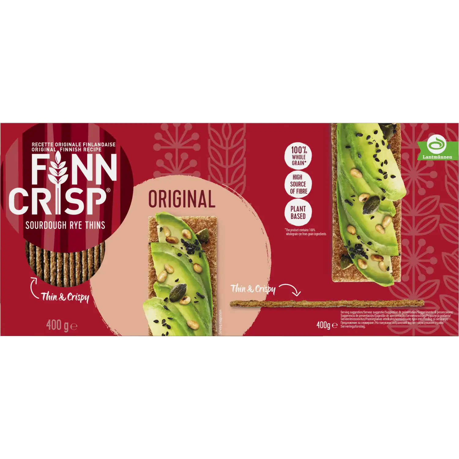Näkileib rukki Finn Crisp 400g