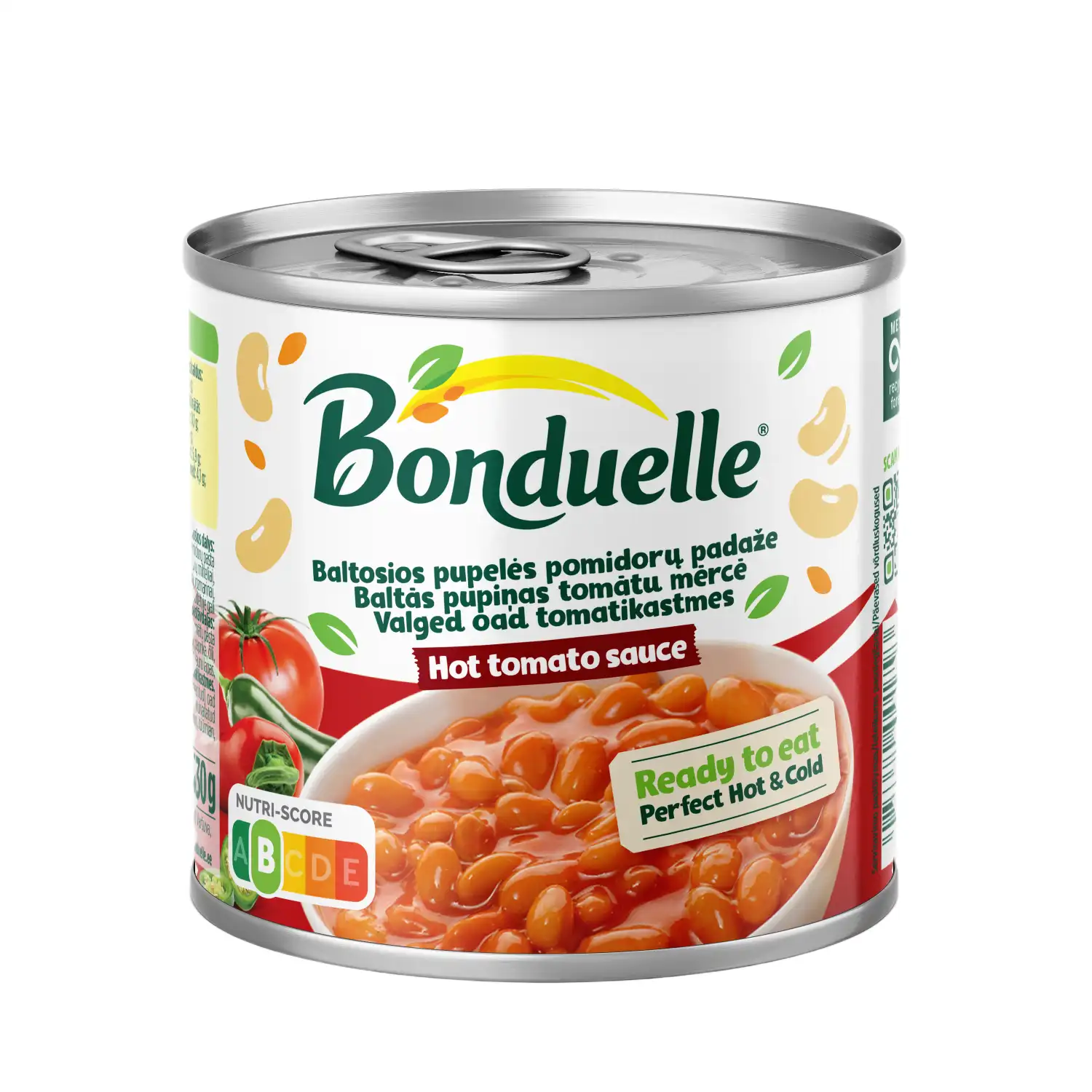 Pupelės su pomidorų padažu BONDUELLE, 430 g
