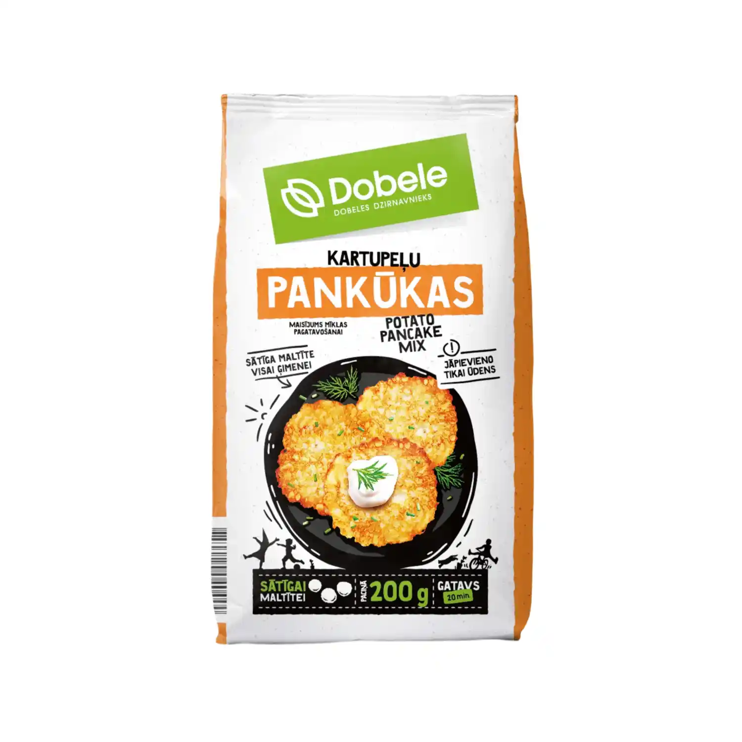 Miltu mais. Dobele kartupeļu pankūkas 200g