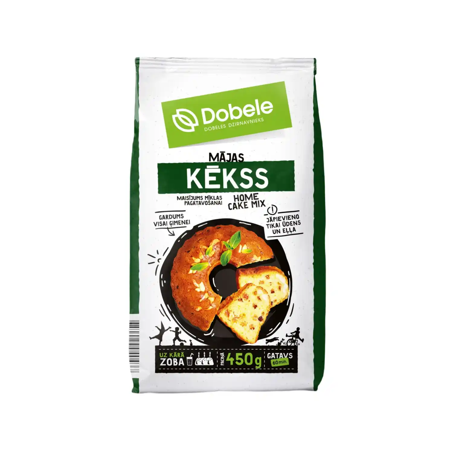 Miltu maisījums Dobele mājas kēkss 450g