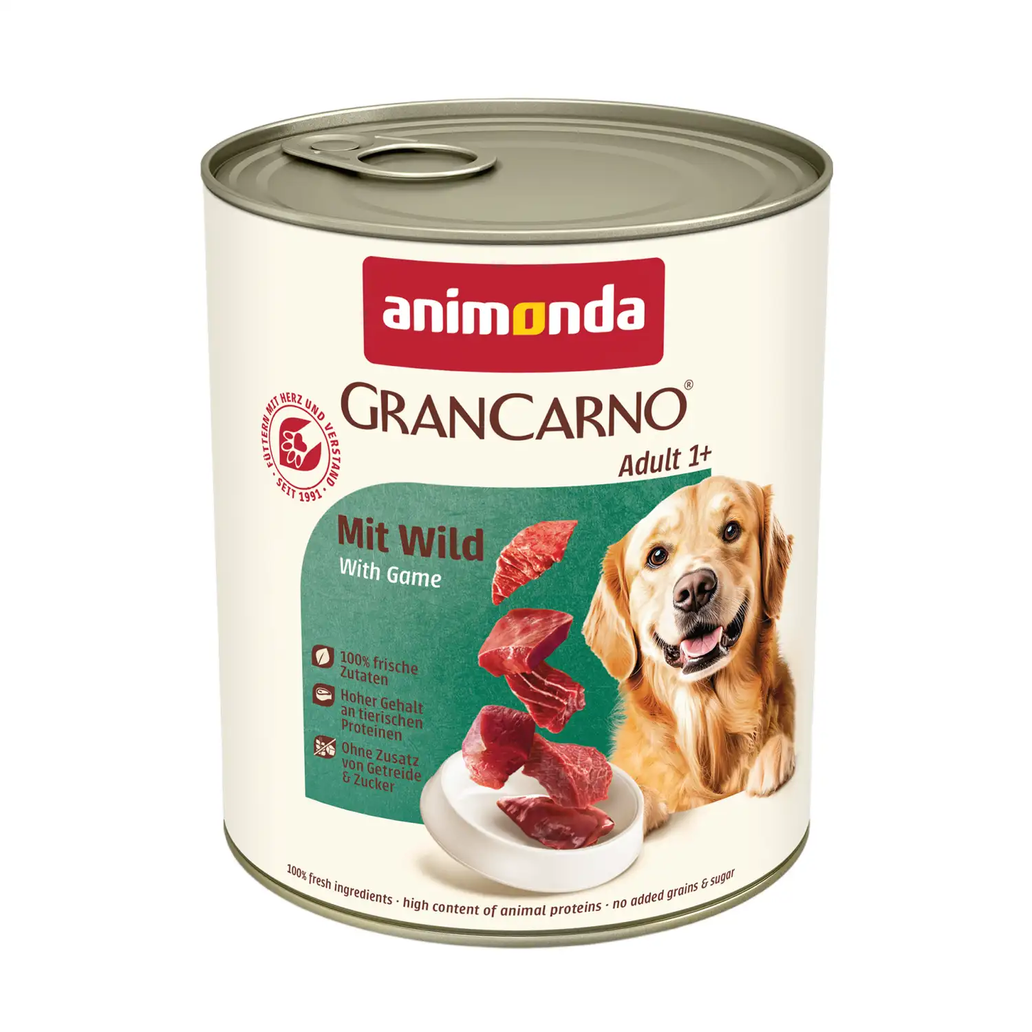 Kons.suņ. Grancarno Adult liellopa 800g