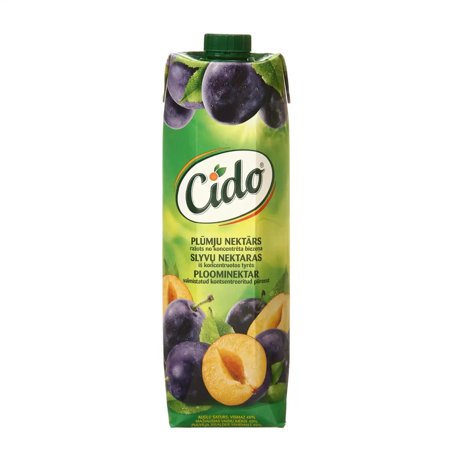 Nektārs Cido plūmju 1l