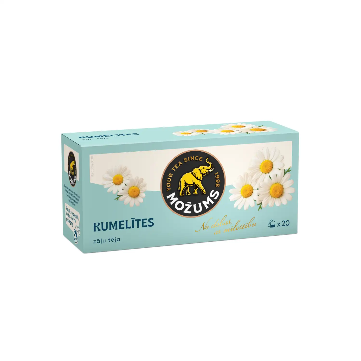 Zāļu tēja Možums kumelīšu 20x1g