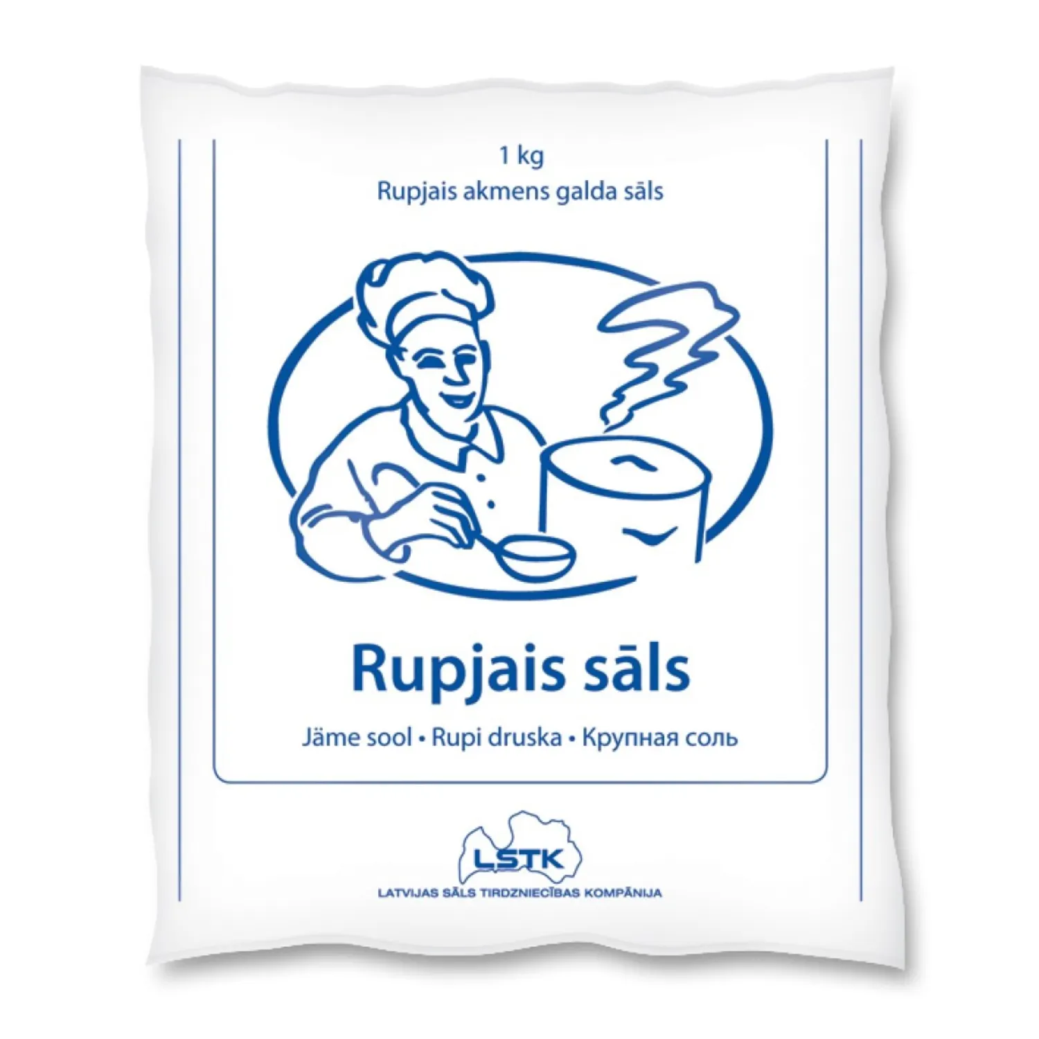 Galda sāls LSTK Pavāriņš rupjais 1kg