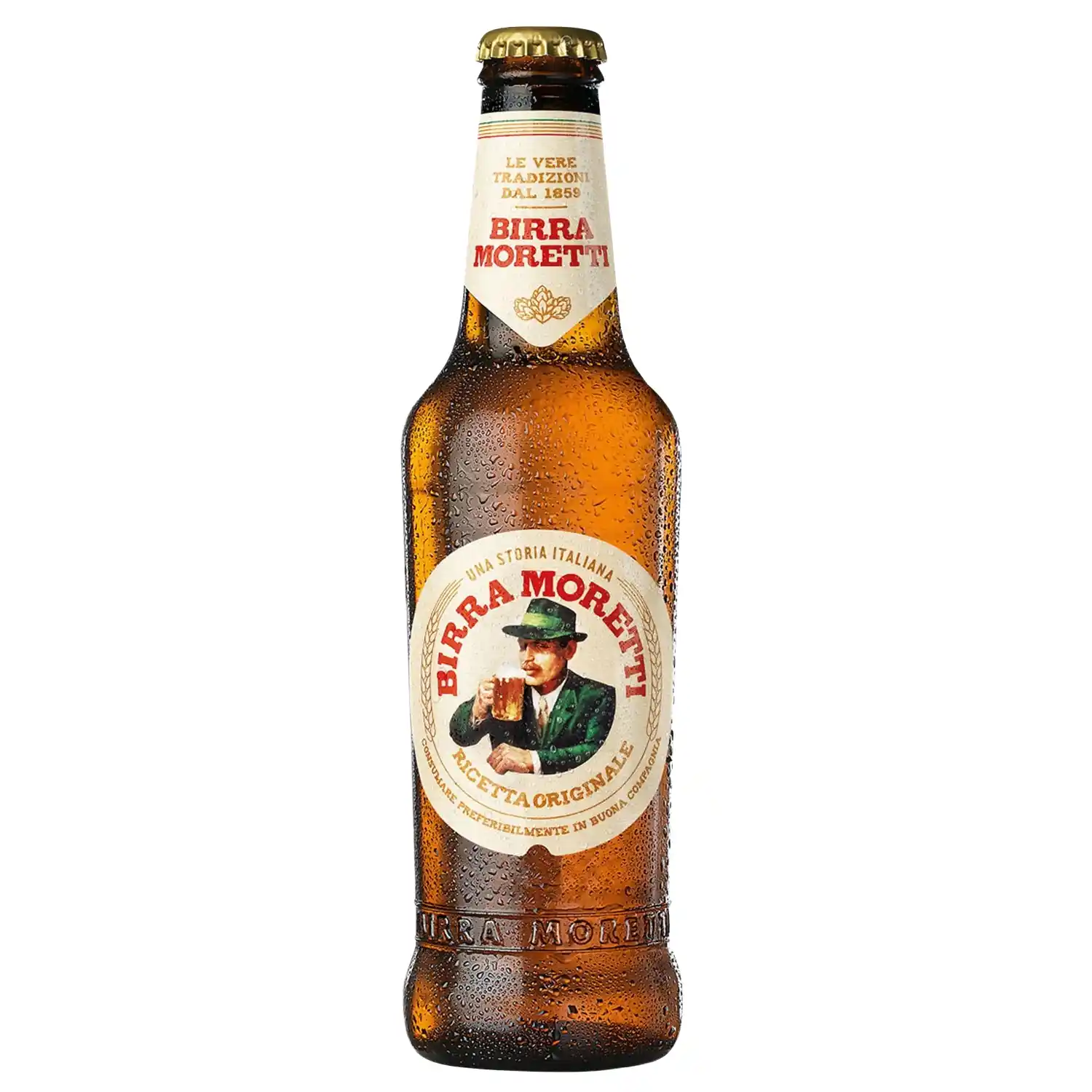 Alus Birra Moretti 4,6% 0,33l