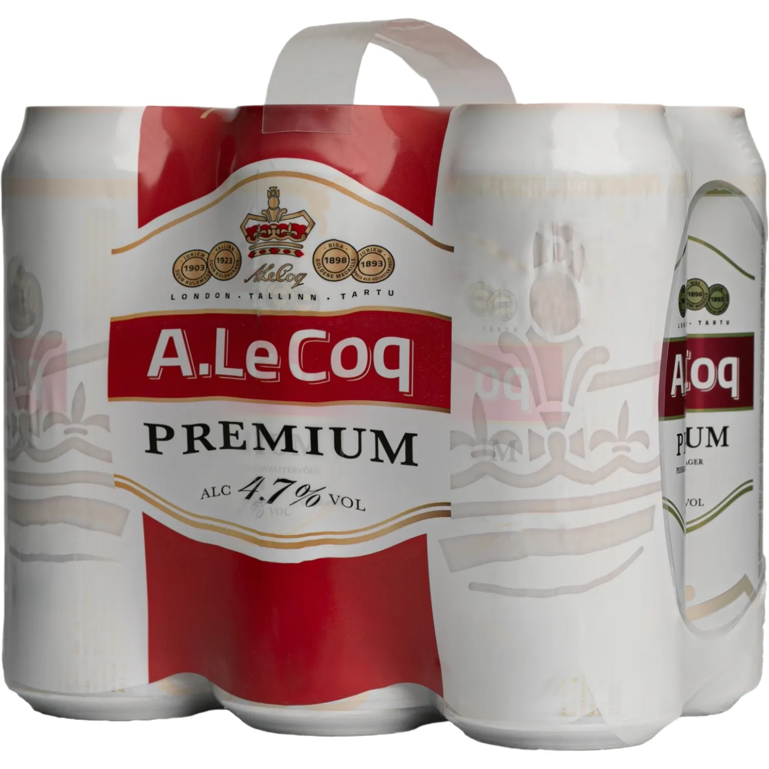 Õlu A.Le Coq Premium 4,7% 0,5l prk 6-pakk
