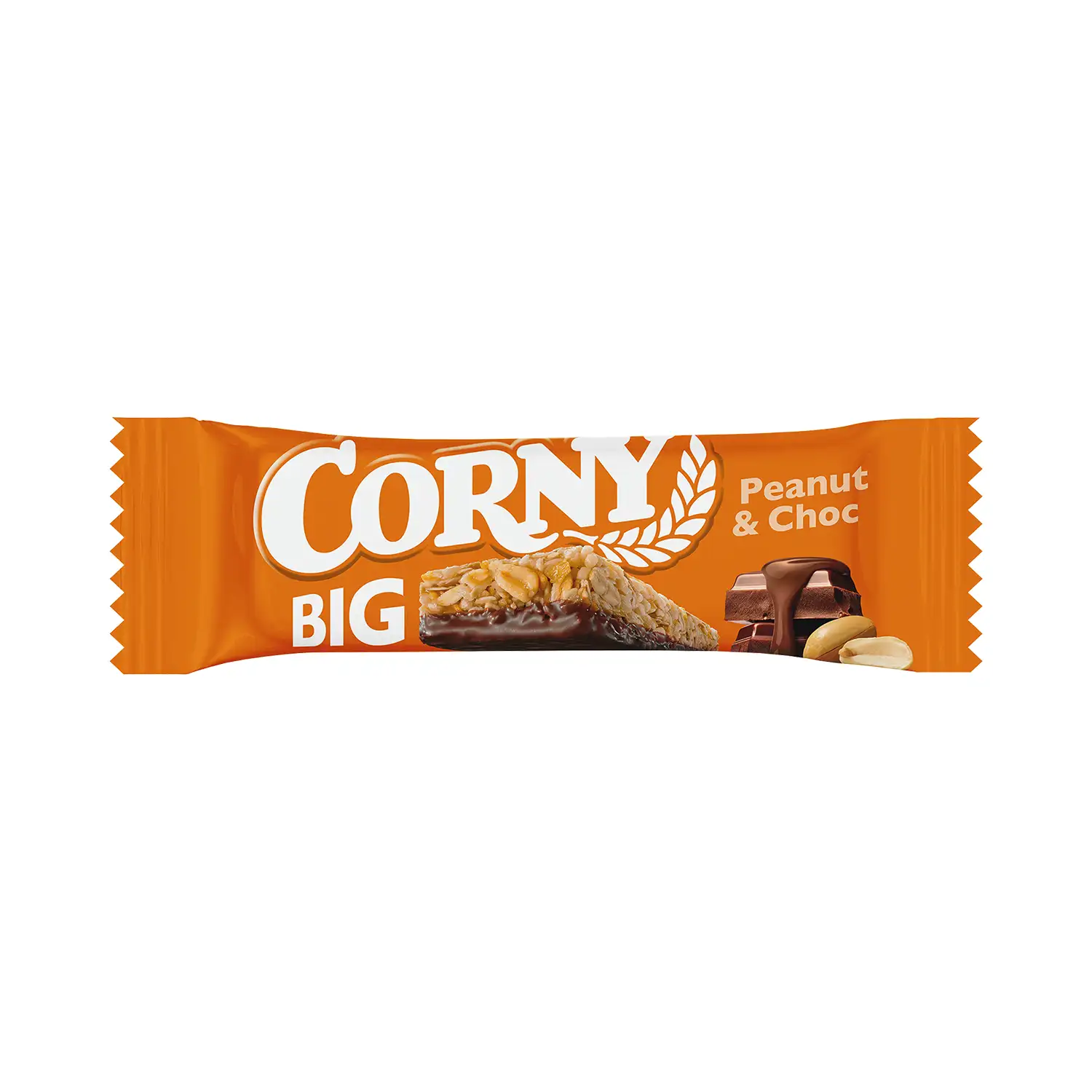 Javainis su žemės riešutais CORNY BIG, 50 g