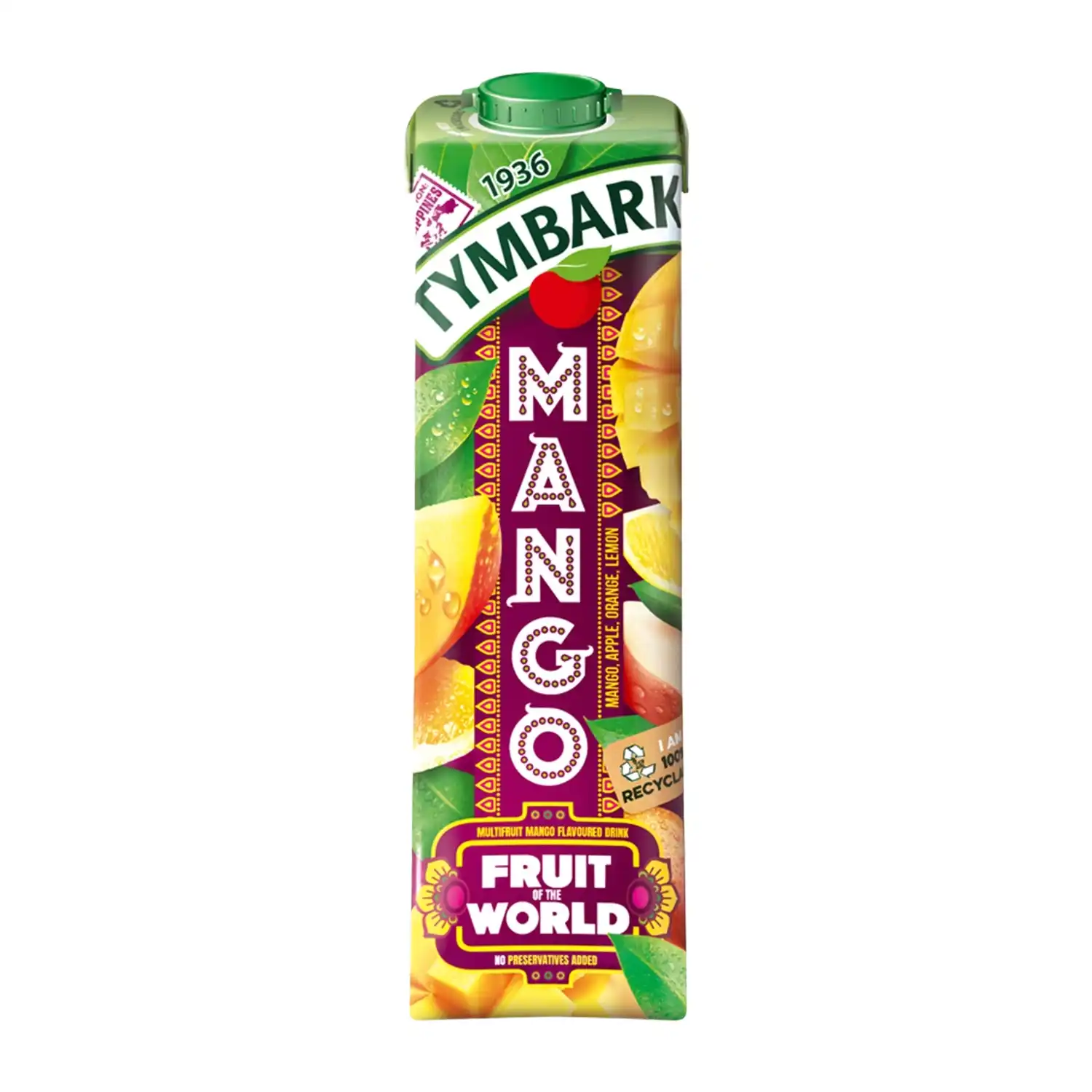 Mangų, obuol., apelsinų gėrimas, TYMBARK, 1 l